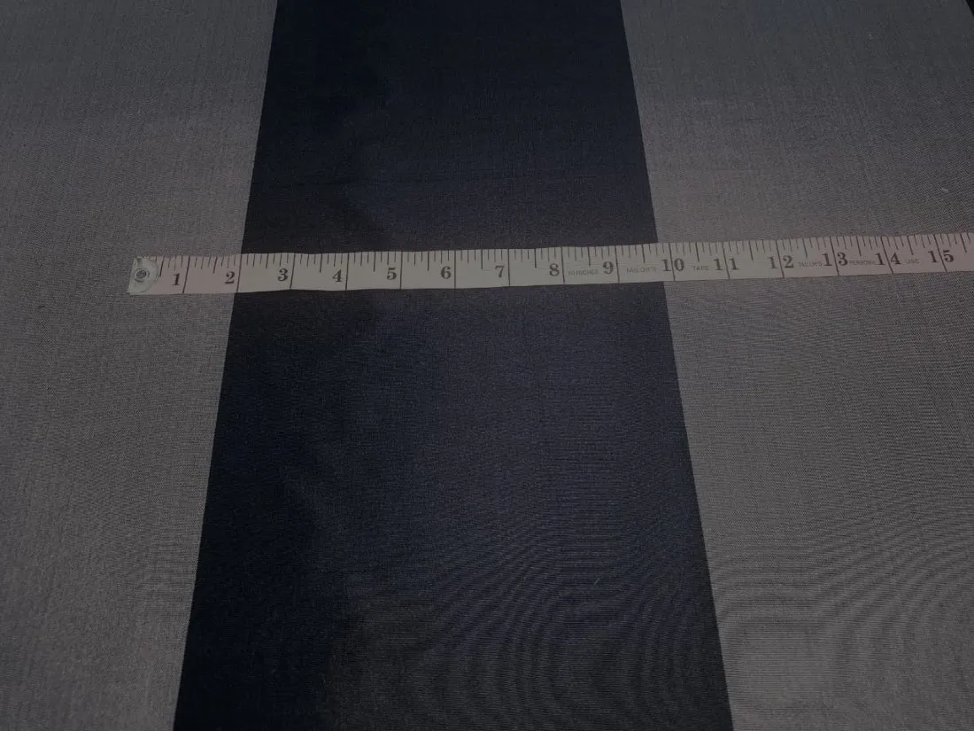 100% silk taffeta fabric Stripes 54" wide available in three colors