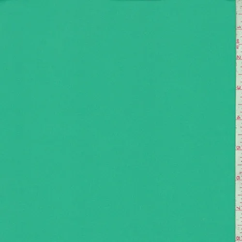 Bright Jade Green Crepe Georgette Fabric