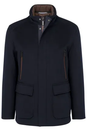 Bugatti Coat | Navy