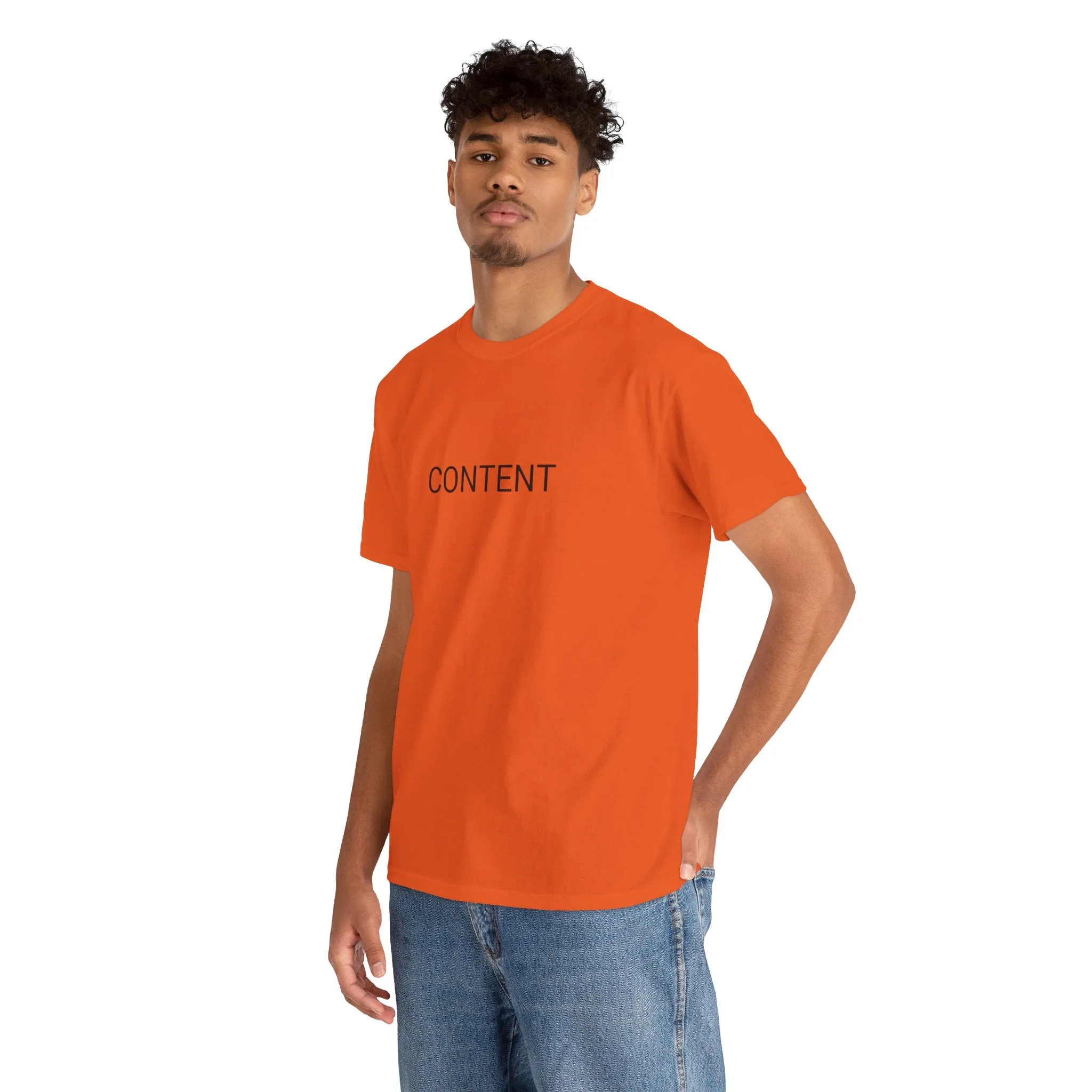 CONTENT TEE BY CULTUREEDIT AVAILABLE IN 13 COLORS