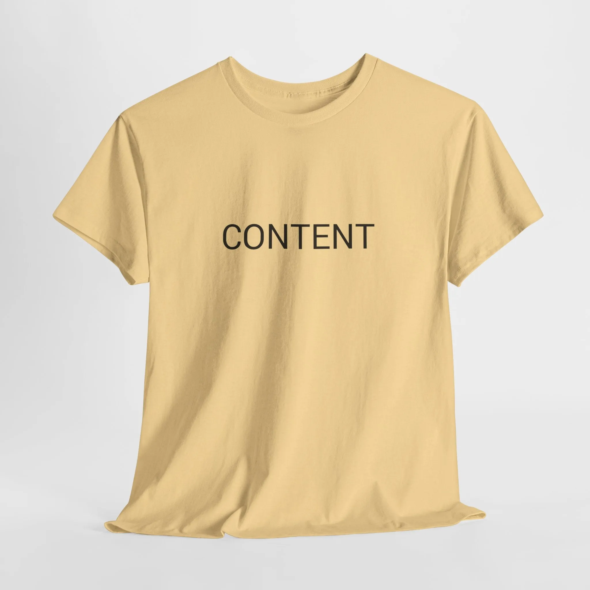 CONTENT TEE BY CULTUREEDIT AVAILABLE IN 13 COLORS