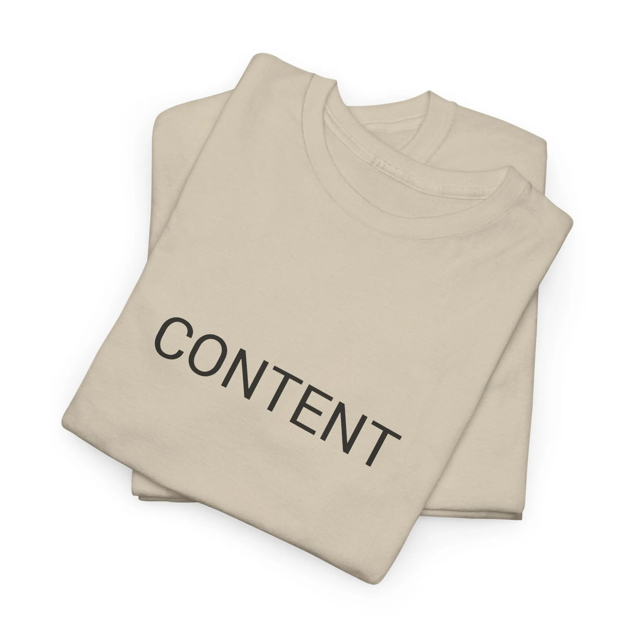 CONTENT TEE BY CULTUREEDIT AVAILABLE IN 13 COLORS