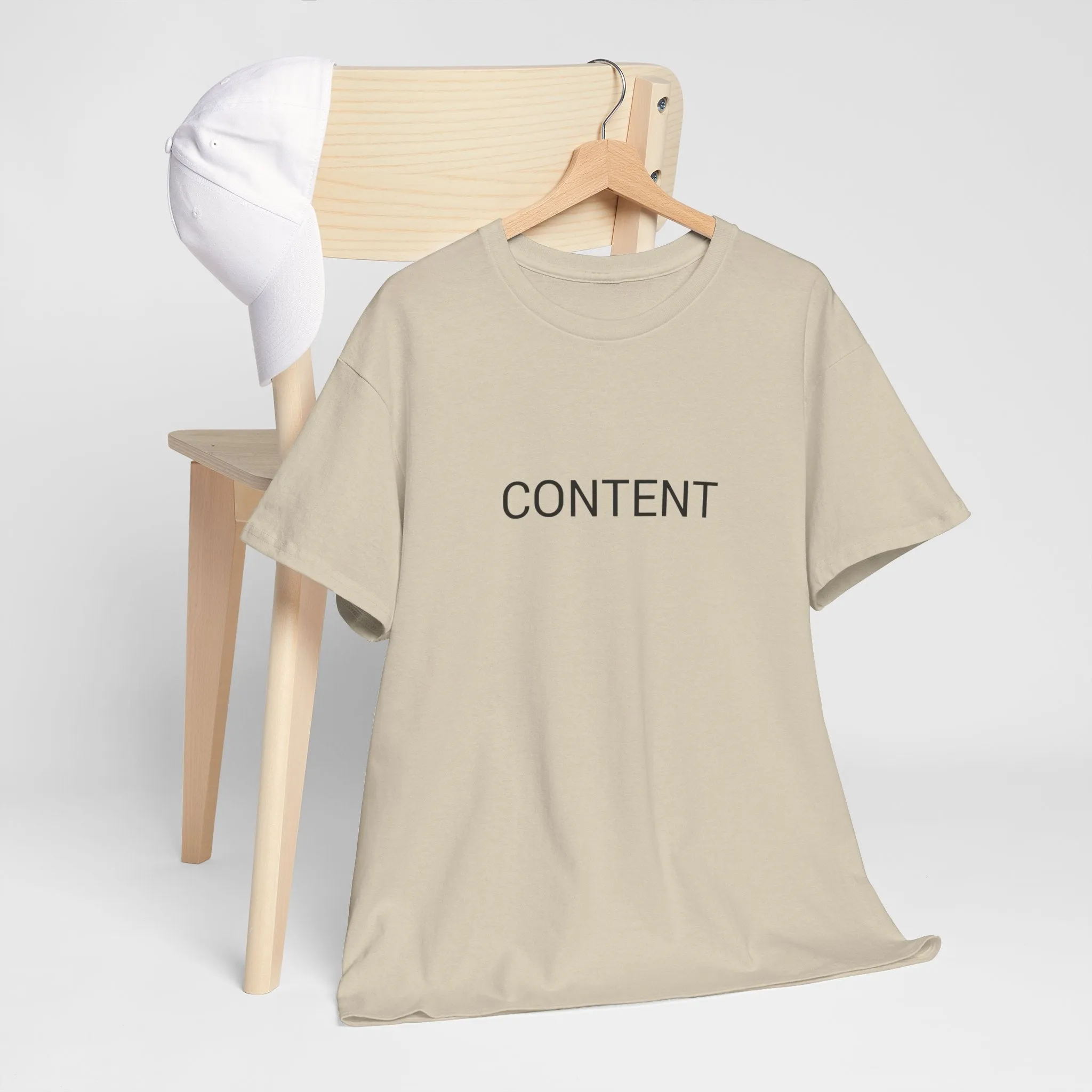 CONTENT TEE BY CULTUREEDIT AVAILABLE IN 13 COLORS