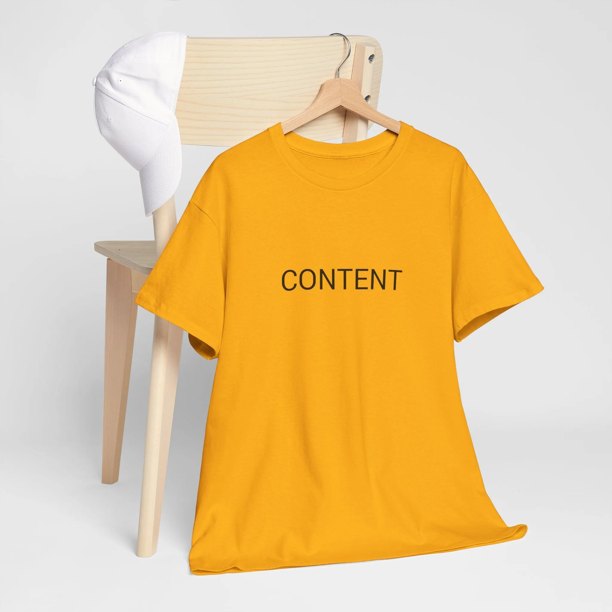 CONTENT TEE BY CULTUREEDIT AVAILABLE IN 13 COLORS