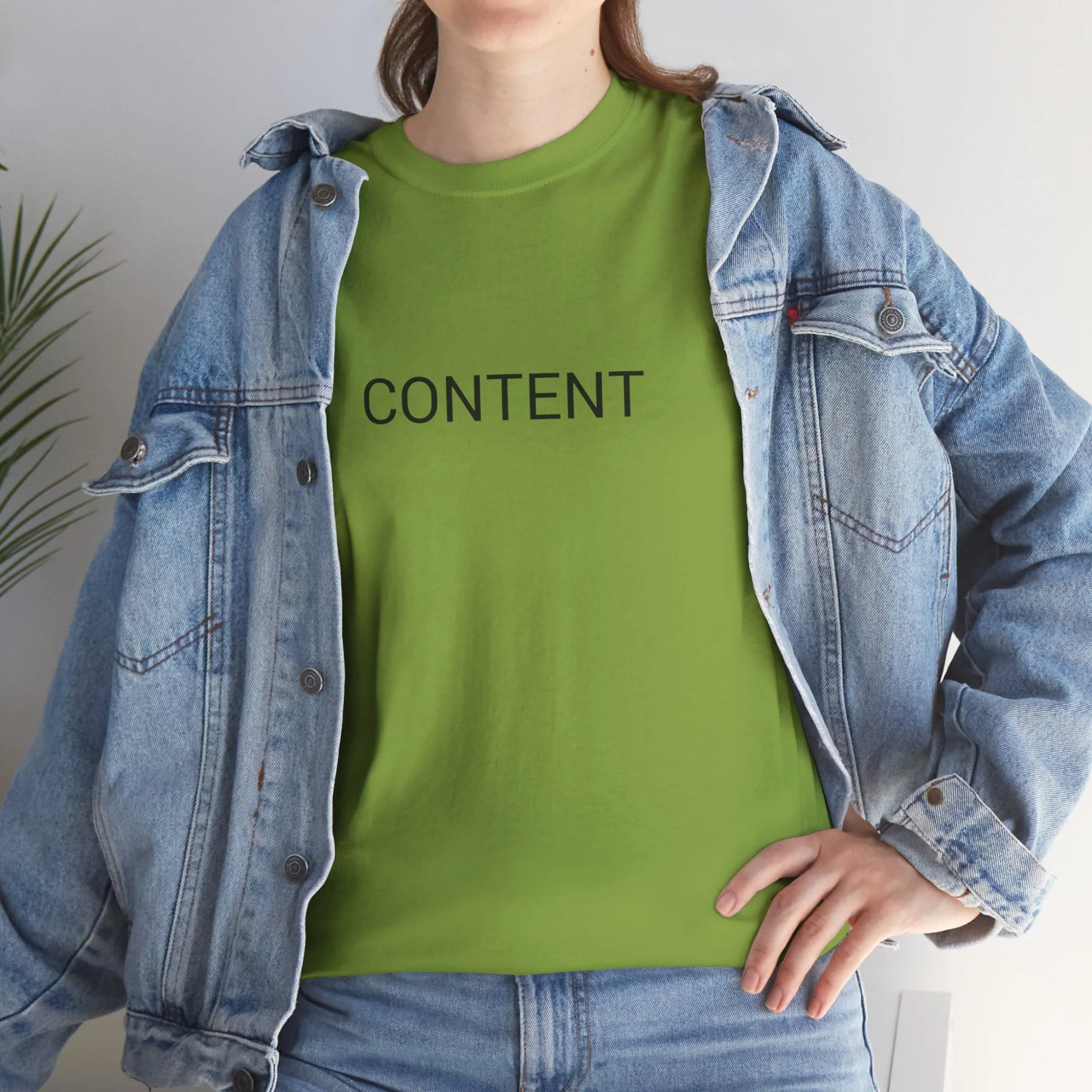 CONTENT TEE BY CULTUREEDIT AVAILABLE IN 13 COLORS