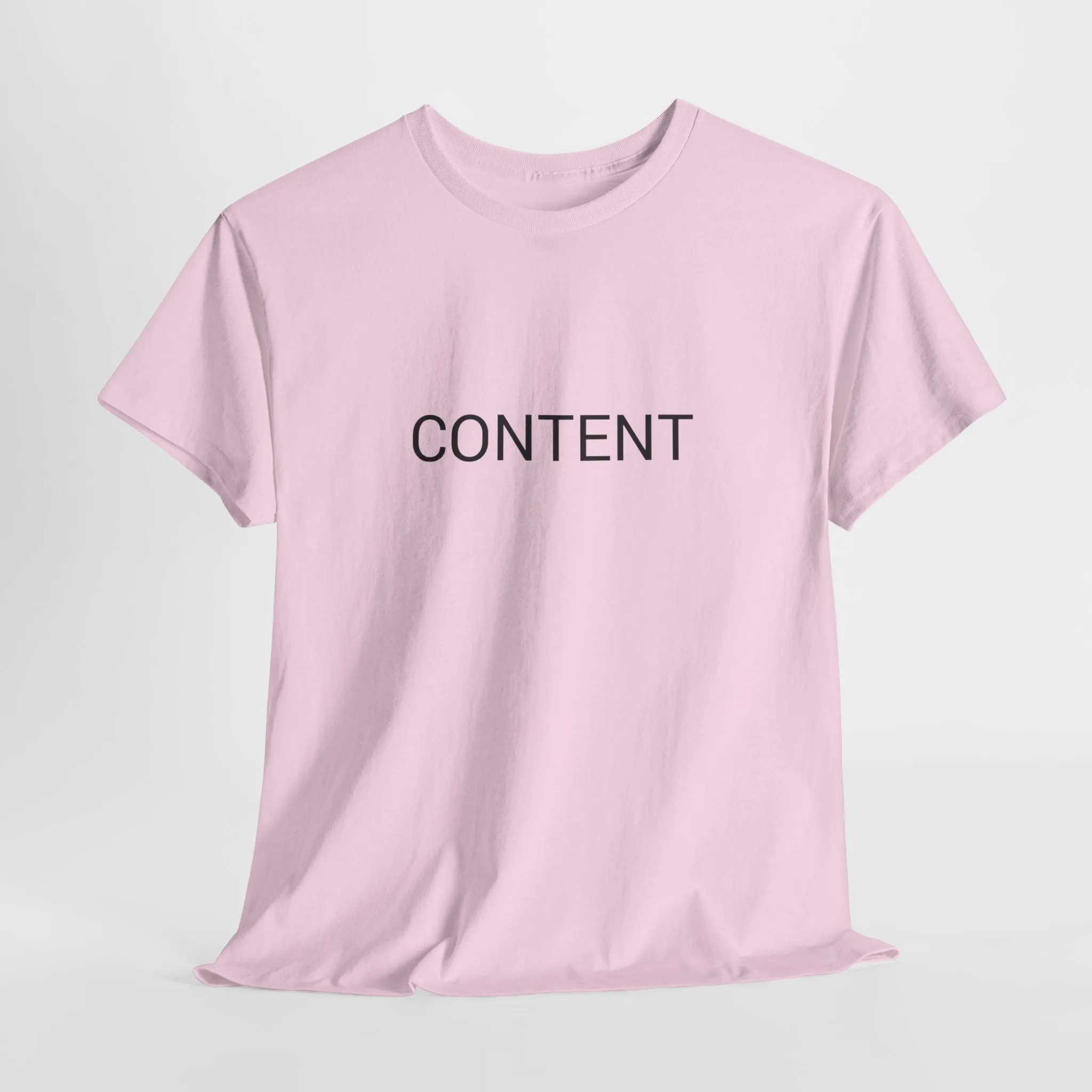 CONTENT TEE BY CULTUREEDIT AVAILABLE IN 13 COLORS