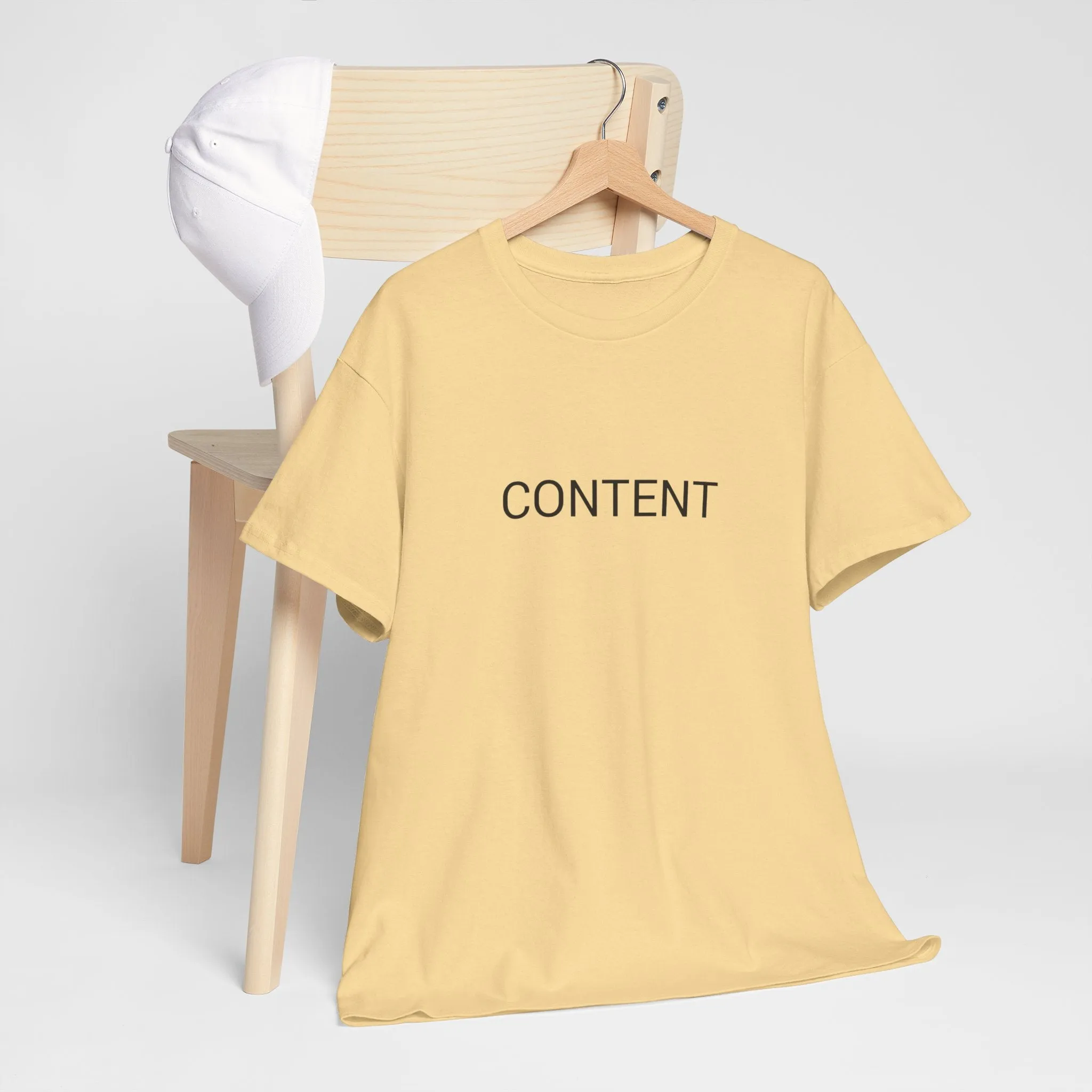 CONTENT TEE BY CULTUREEDIT AVAILABLE IN 13 COLORS