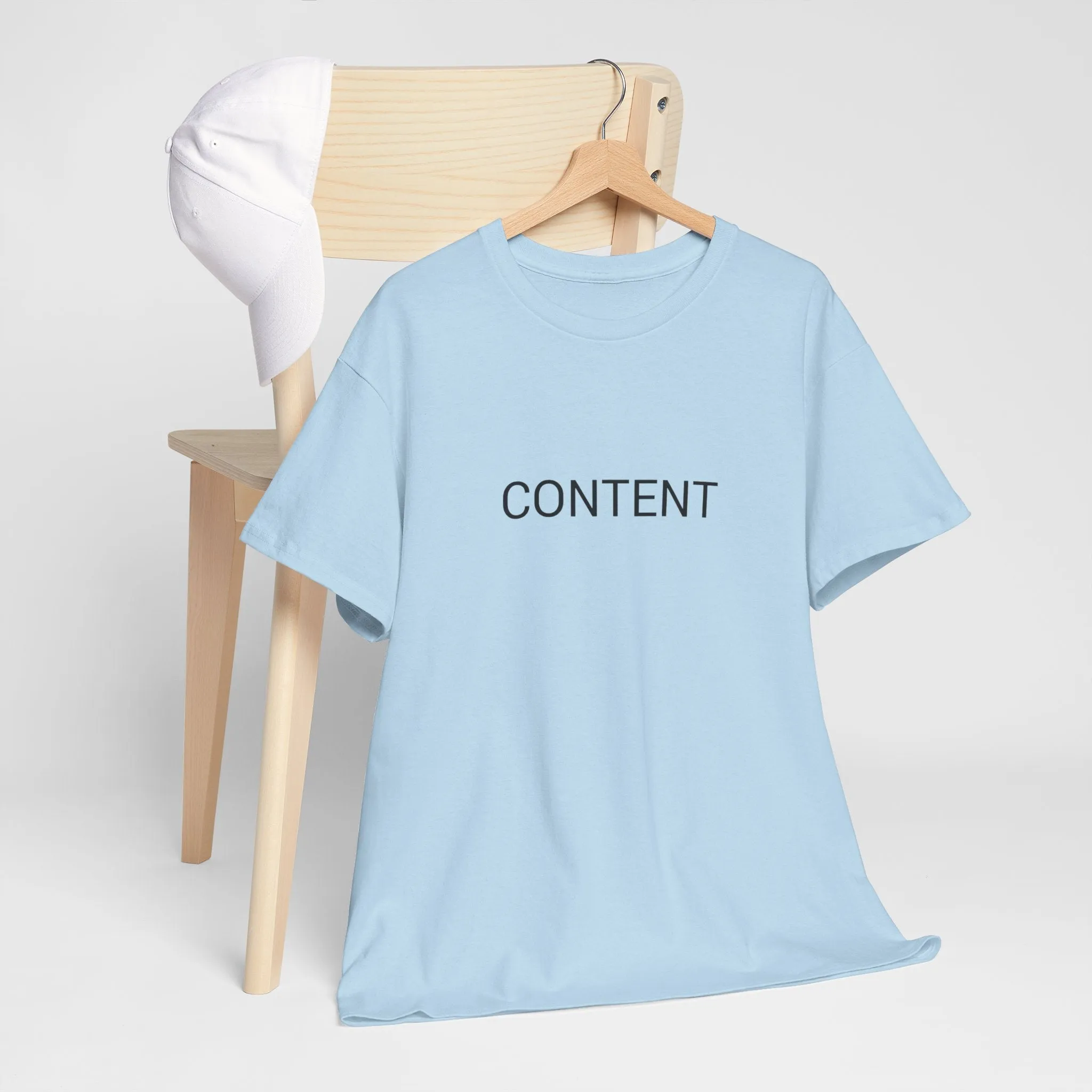 CONTENT TEE BY CULTUREEDIT AVAILABLE IN 13 COLORS