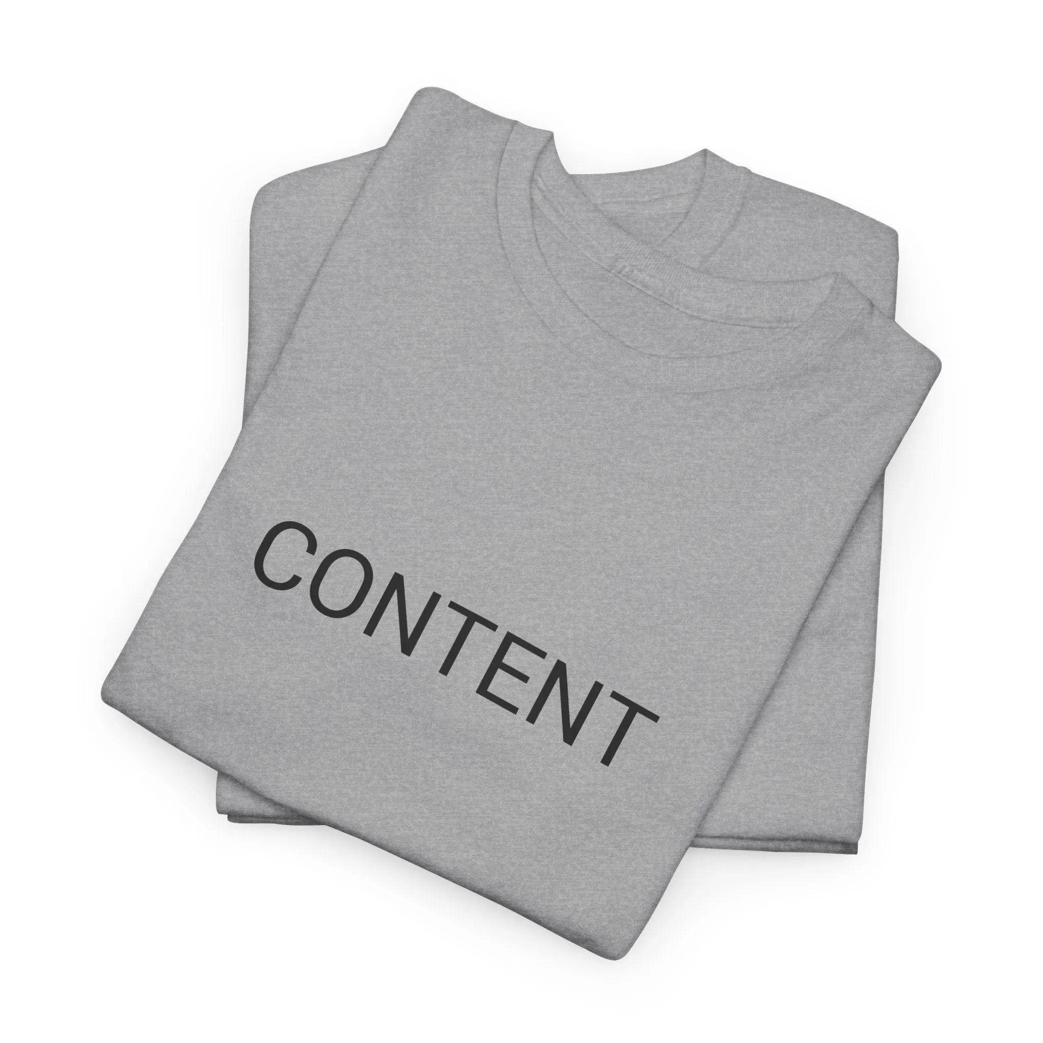 CONTENT TEE BY CULTUREEDIT AVAILABLE IN 13 COLORS