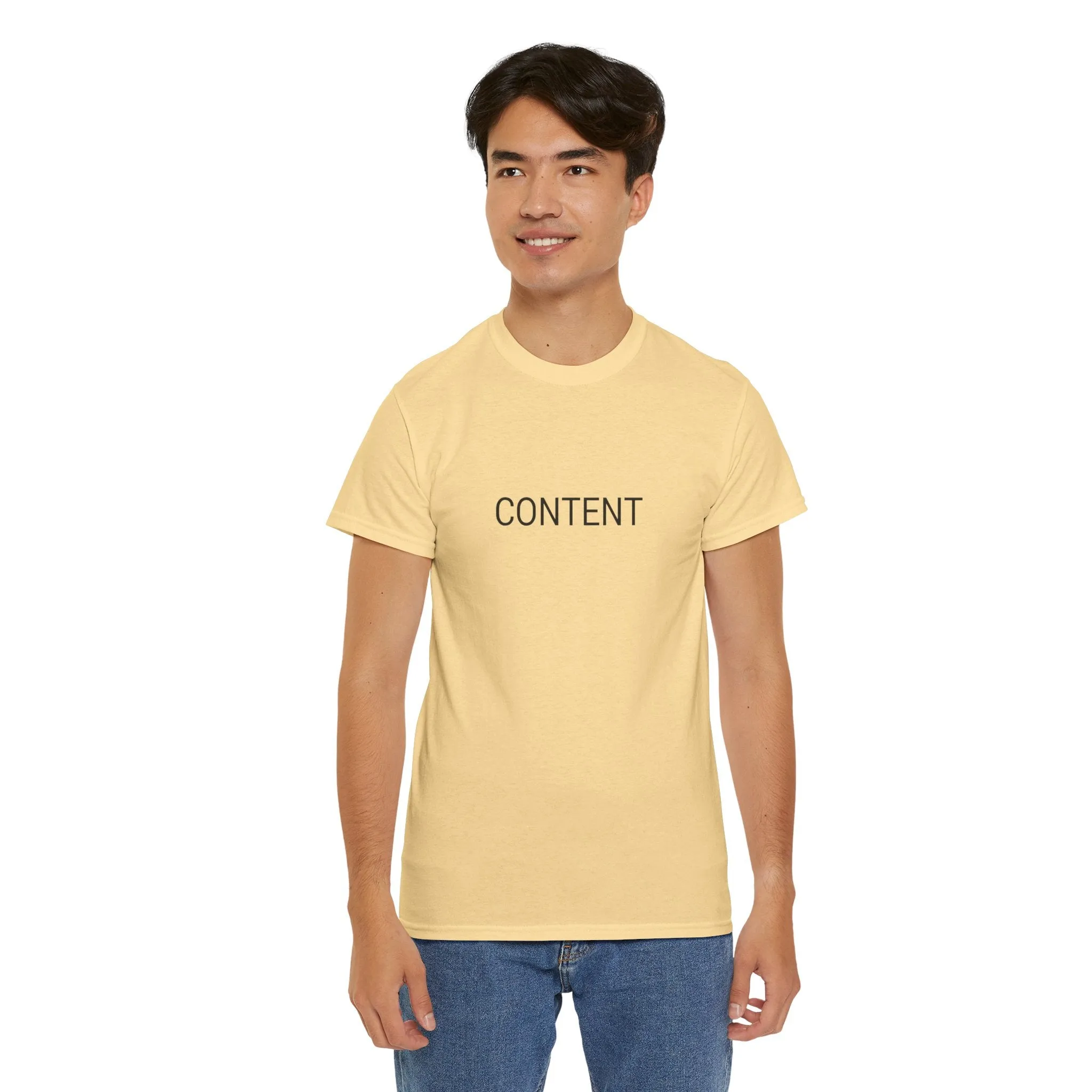 CONTENT TEE BY CULTUREEDIT AVAILABLE IN 13 COLORS