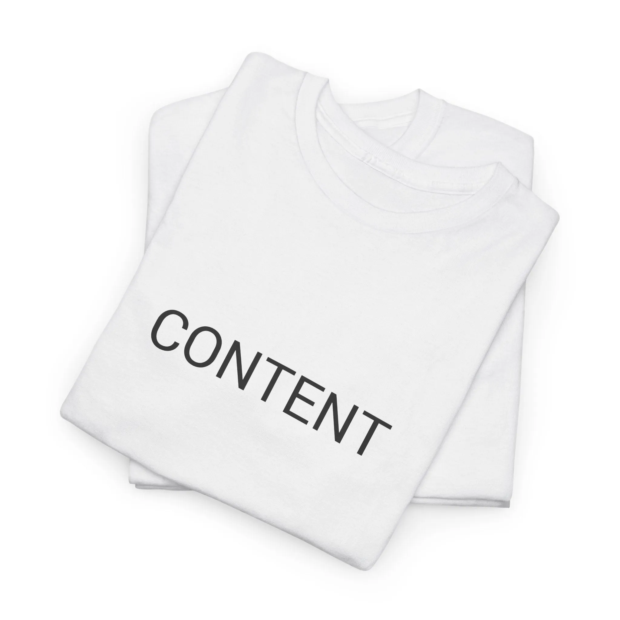 CONTENT TEE BY CULTUREEDIT AVAILABLE IN 13 COLORS