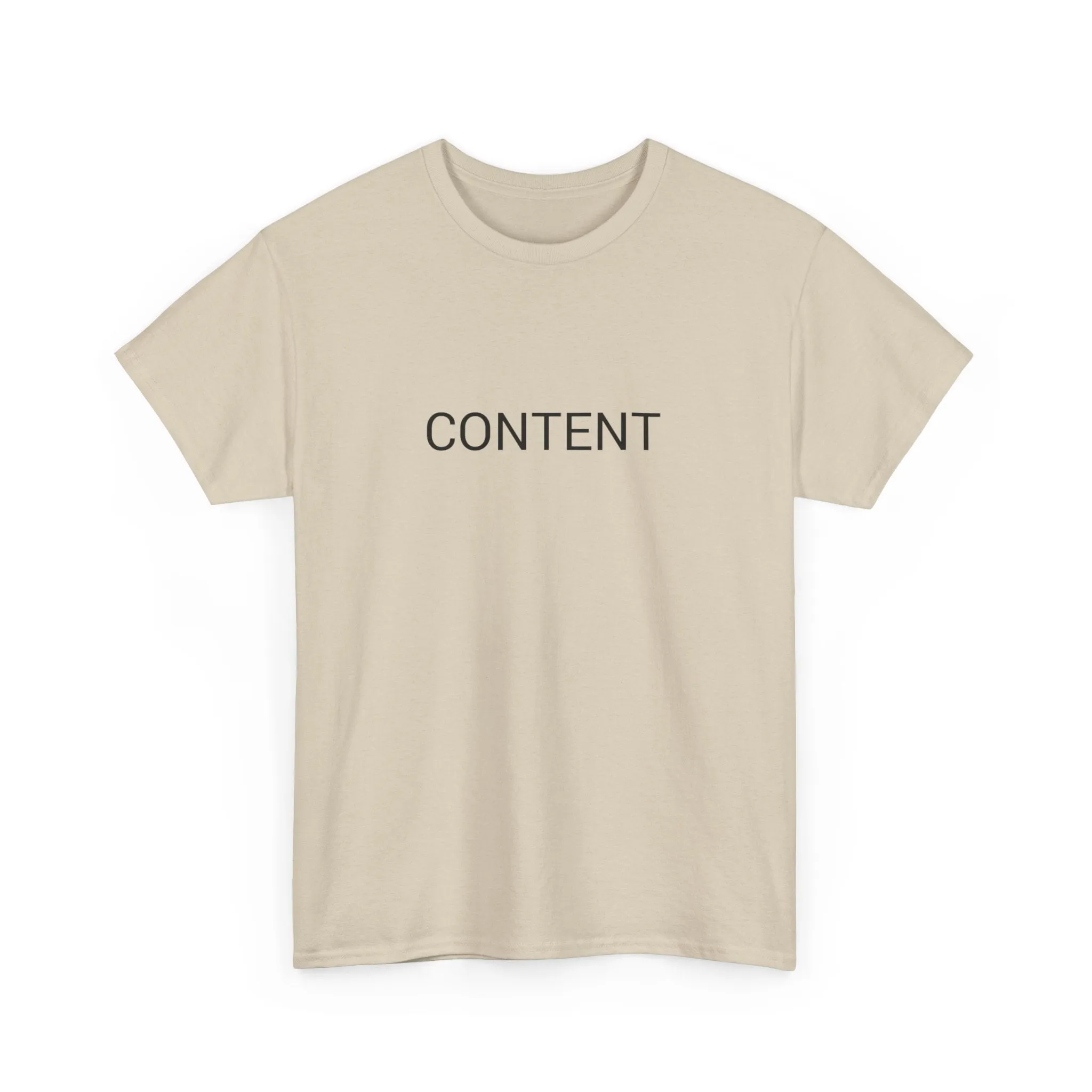 CONTENT TEE BY CULTUREEDIT AVAILABLE IN 13 COLORS