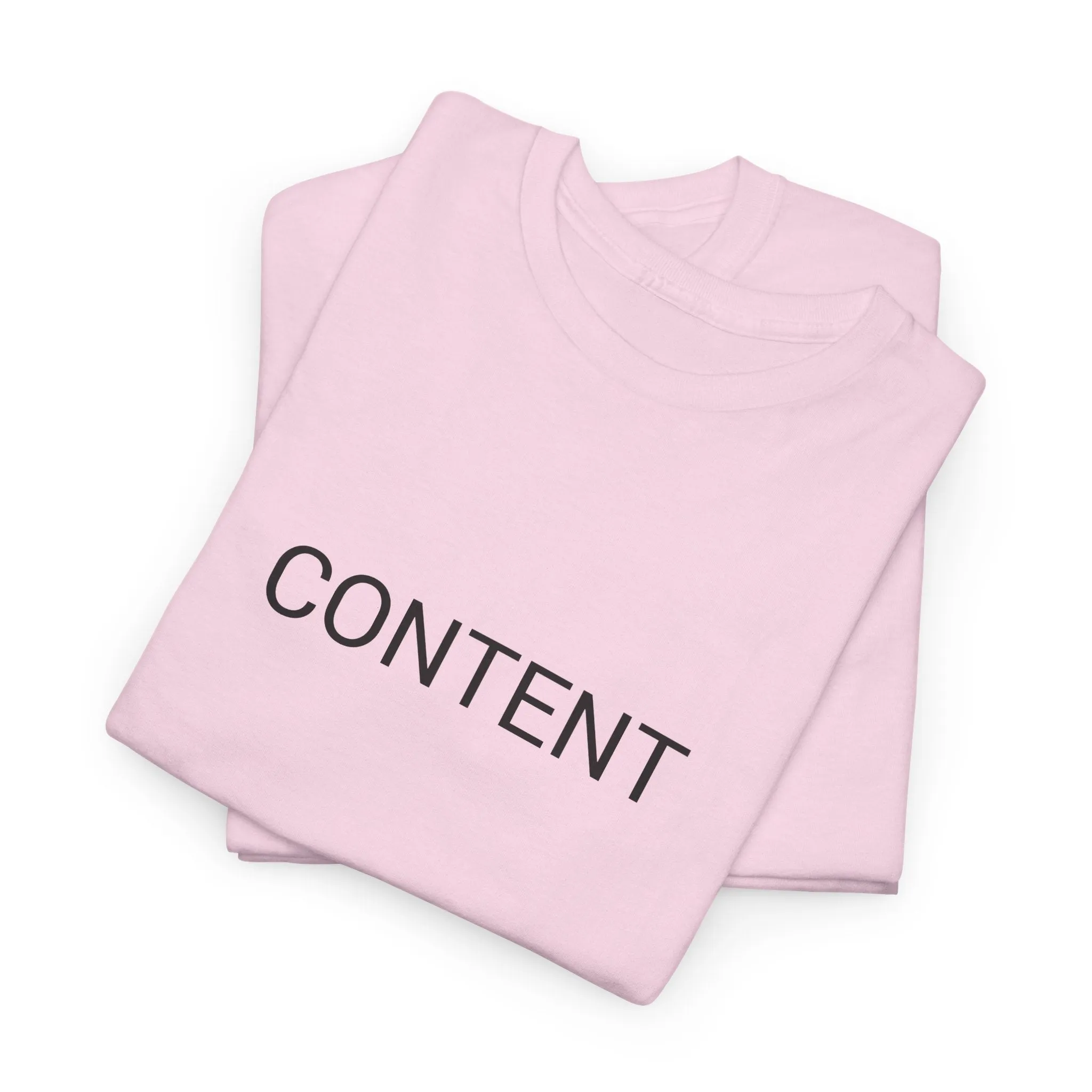 CONTENT TEE BY CULTUREEDIT AVAILABLE IN 13 COLORS