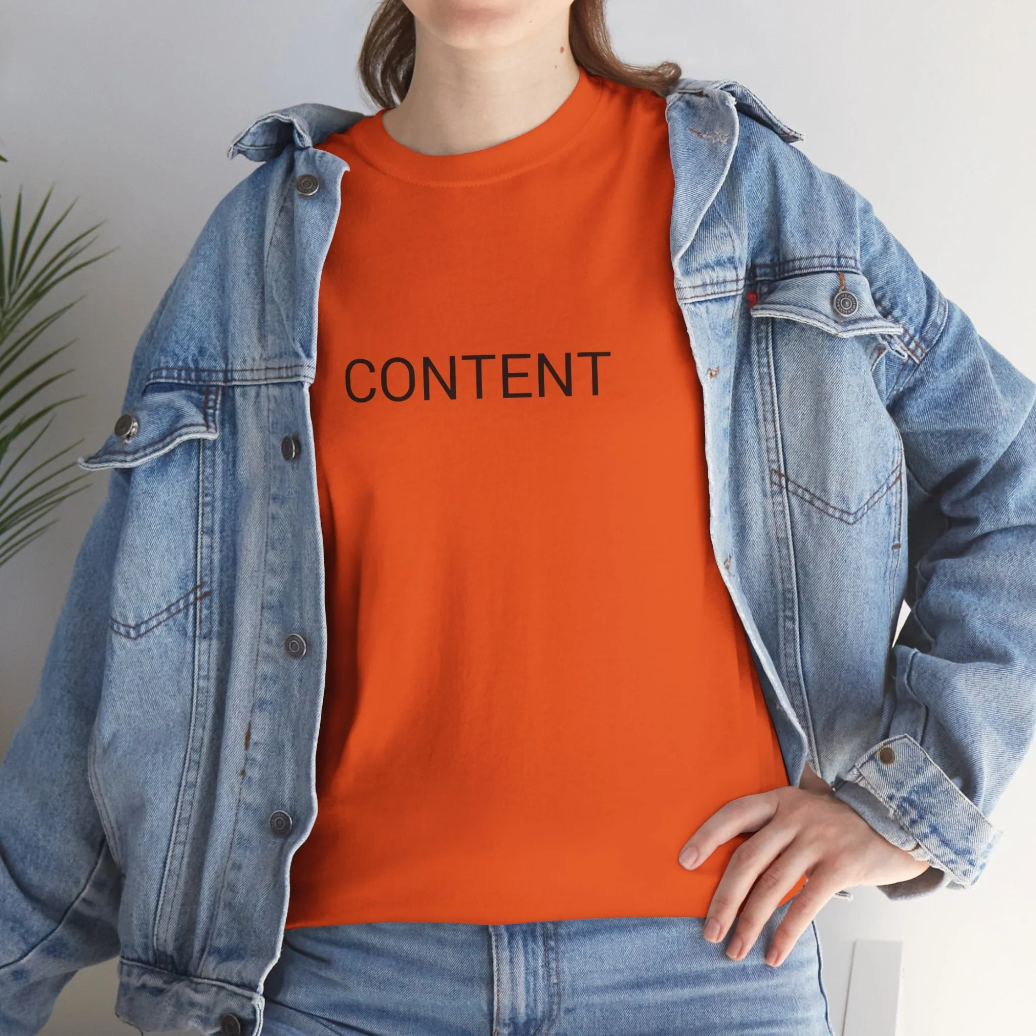 CONTENT TEE BY CULTUREEDIT AVAILABLE IN 13 COLORS