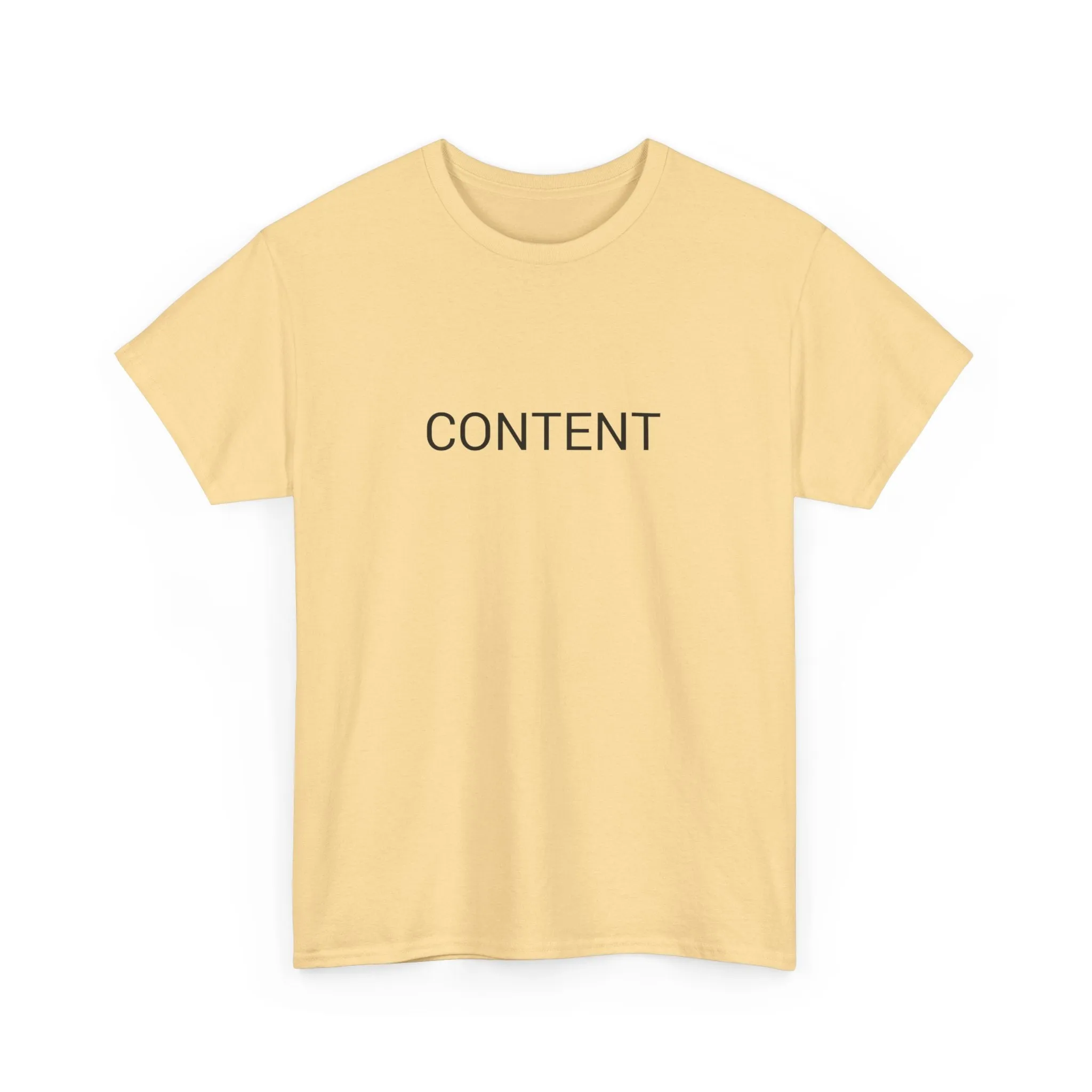 CONTENT TEE BY CULTUREEDIT AVAILABLE IN 13 COLORS