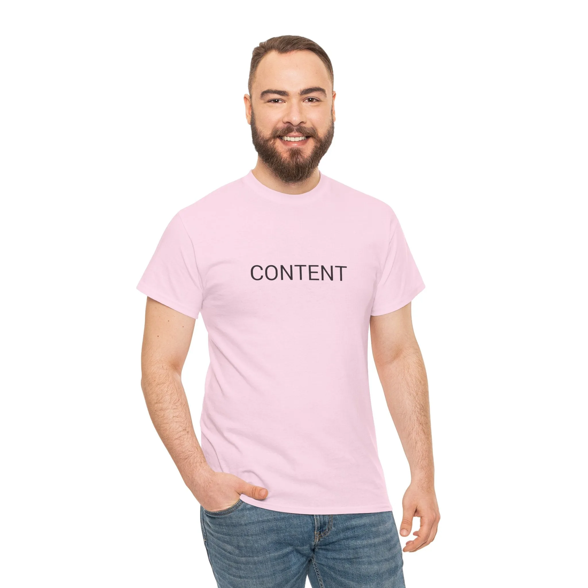 CONTENT TEE BY CULTUREEDIT AVAILABLE IN 13 COLORS