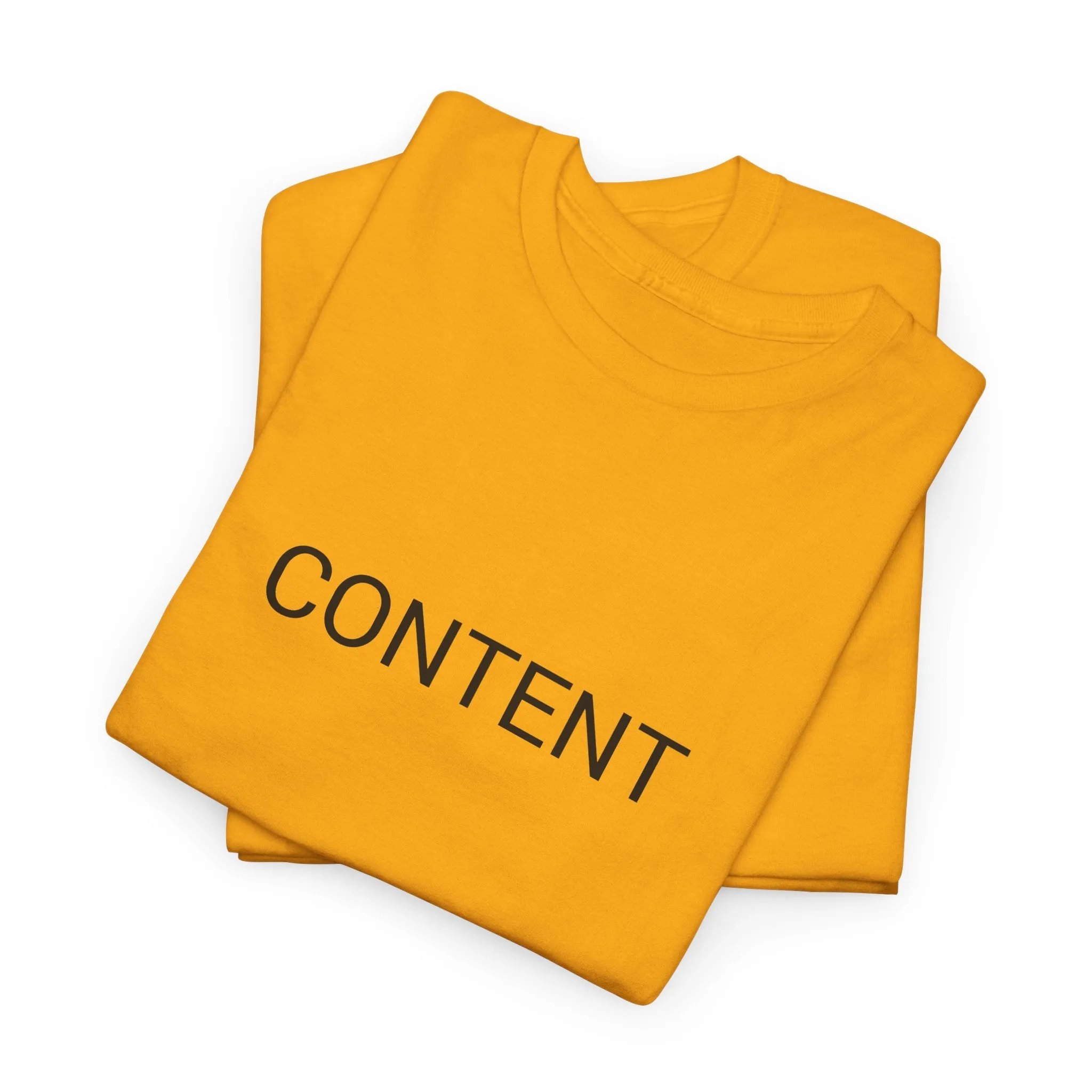 CONTENT TEE BY CULTUREEDIT AVAILABLE IN 13 COLORS