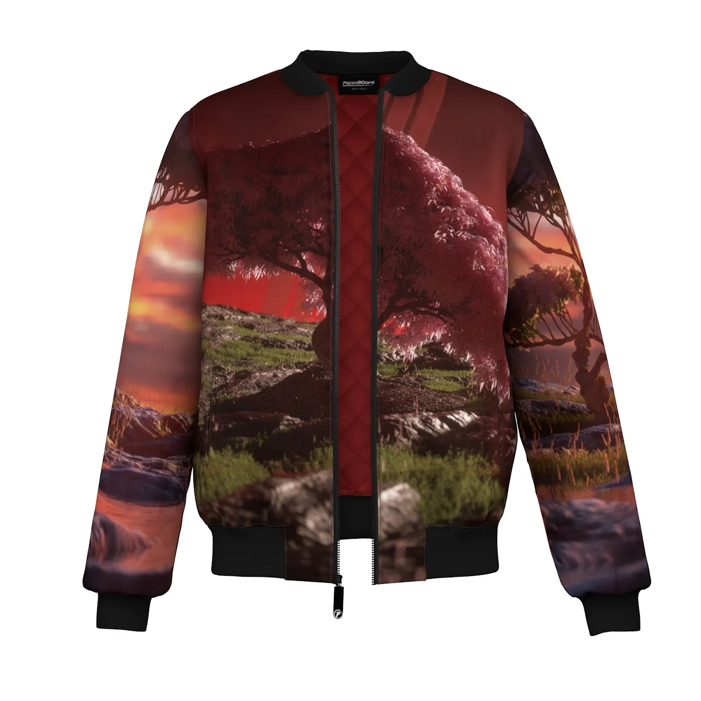 Dawn Tree Bomber Jacket