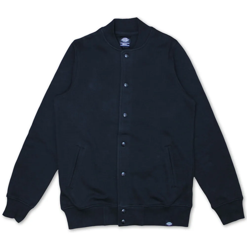 Dickies Crandon Varcity Sweat Jacket Black