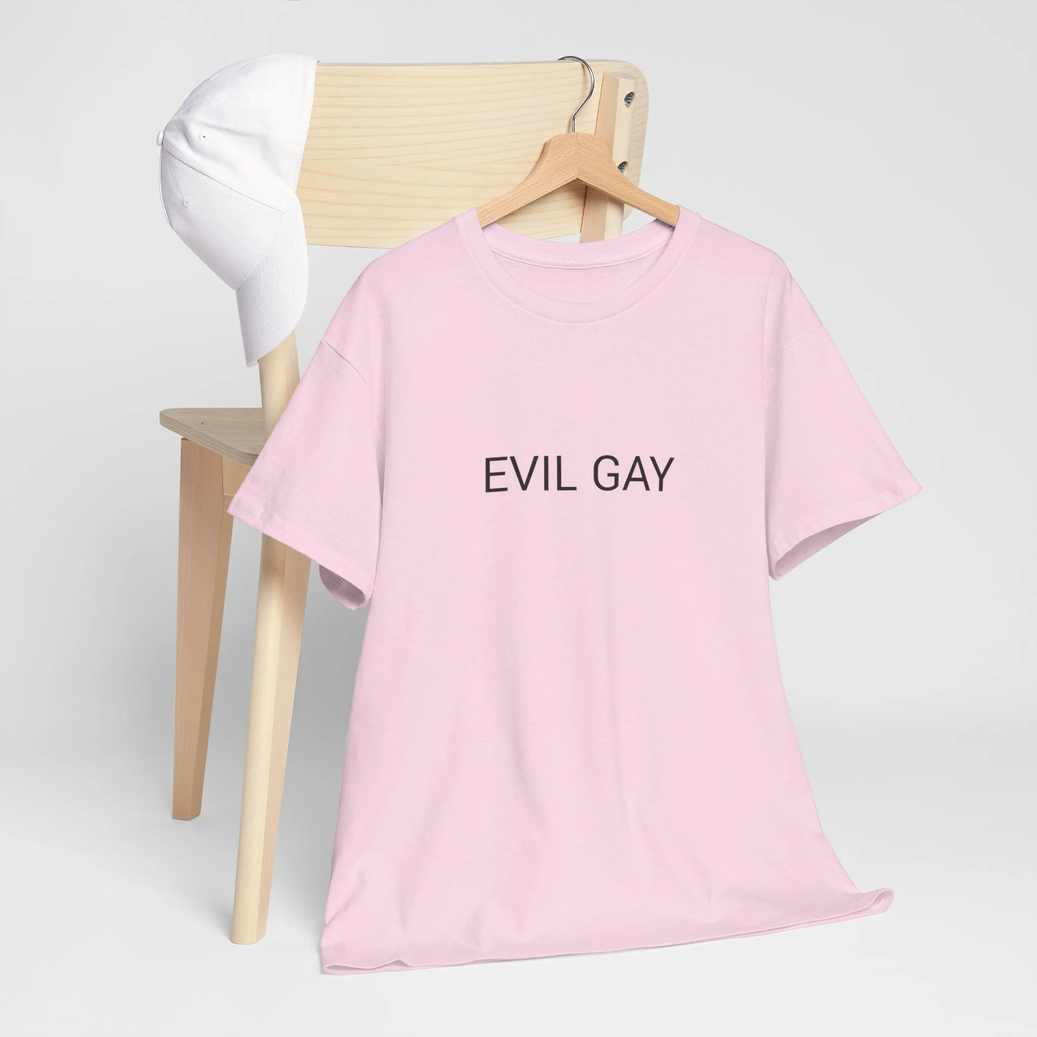 EVIL GAY TEE BY CULTUREEDIT AVAILABLE IN 13 COLORS