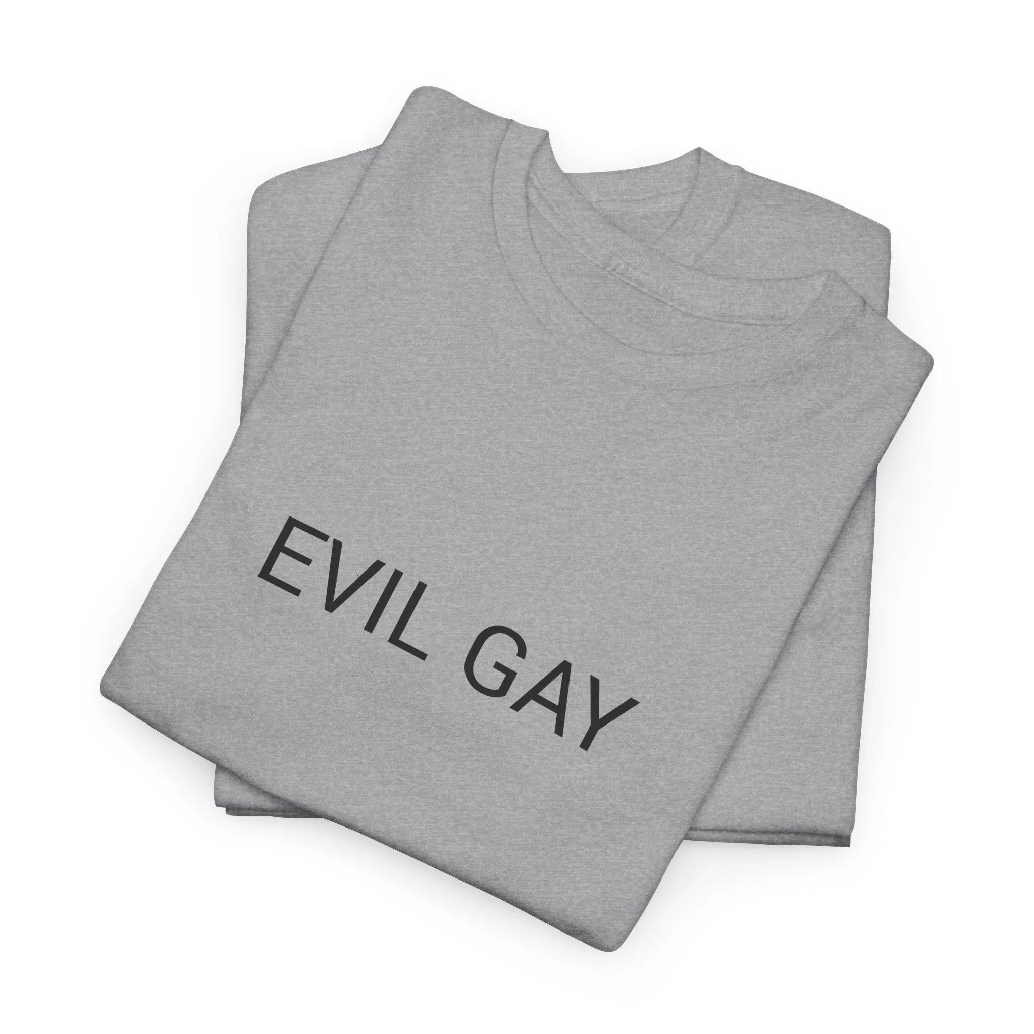 EVIL GAY TEE BY CULTUREEDIT AVAILABLE IN 13 COLORS