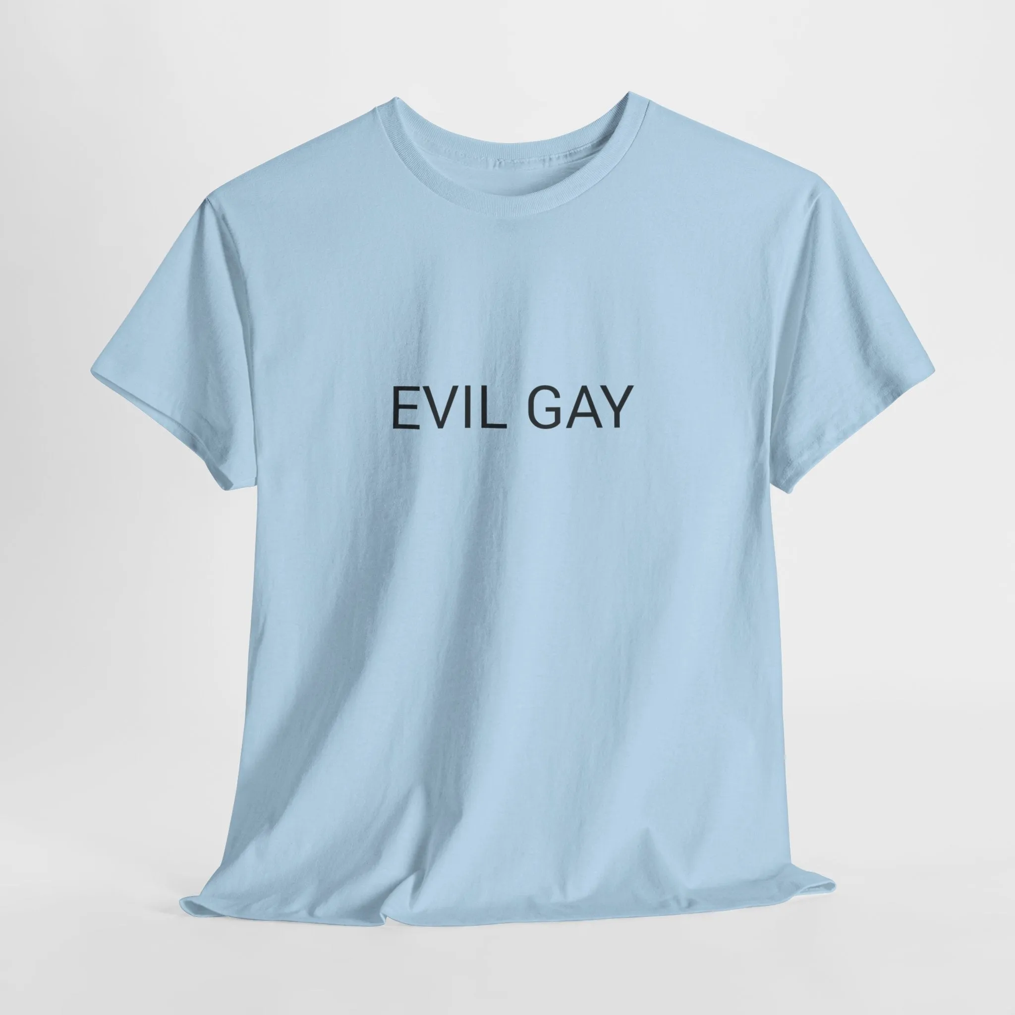 EVIL GAY TEE BY CULTUREEDIT AVAILABLE IN 13 COLORS