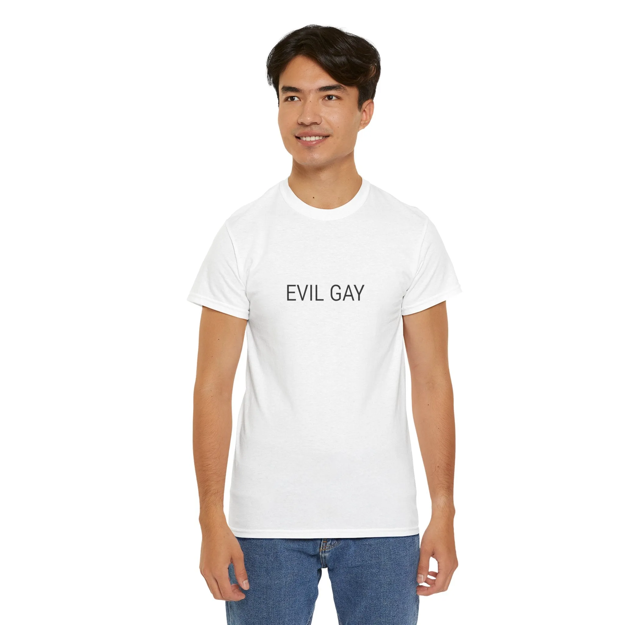 EVIL GAY TEE BY CULTUREEDIT AVAILABLE IN 13 COLORS