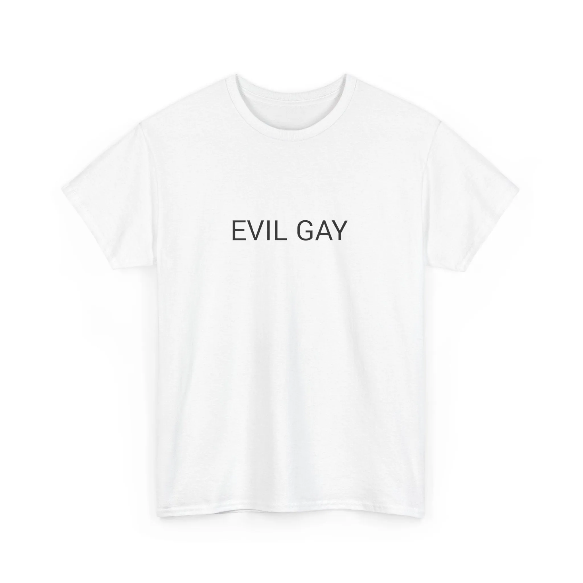 EVIL GAY TEE BY CULTUREEDIT AVAILABLE IN 13 COLORS