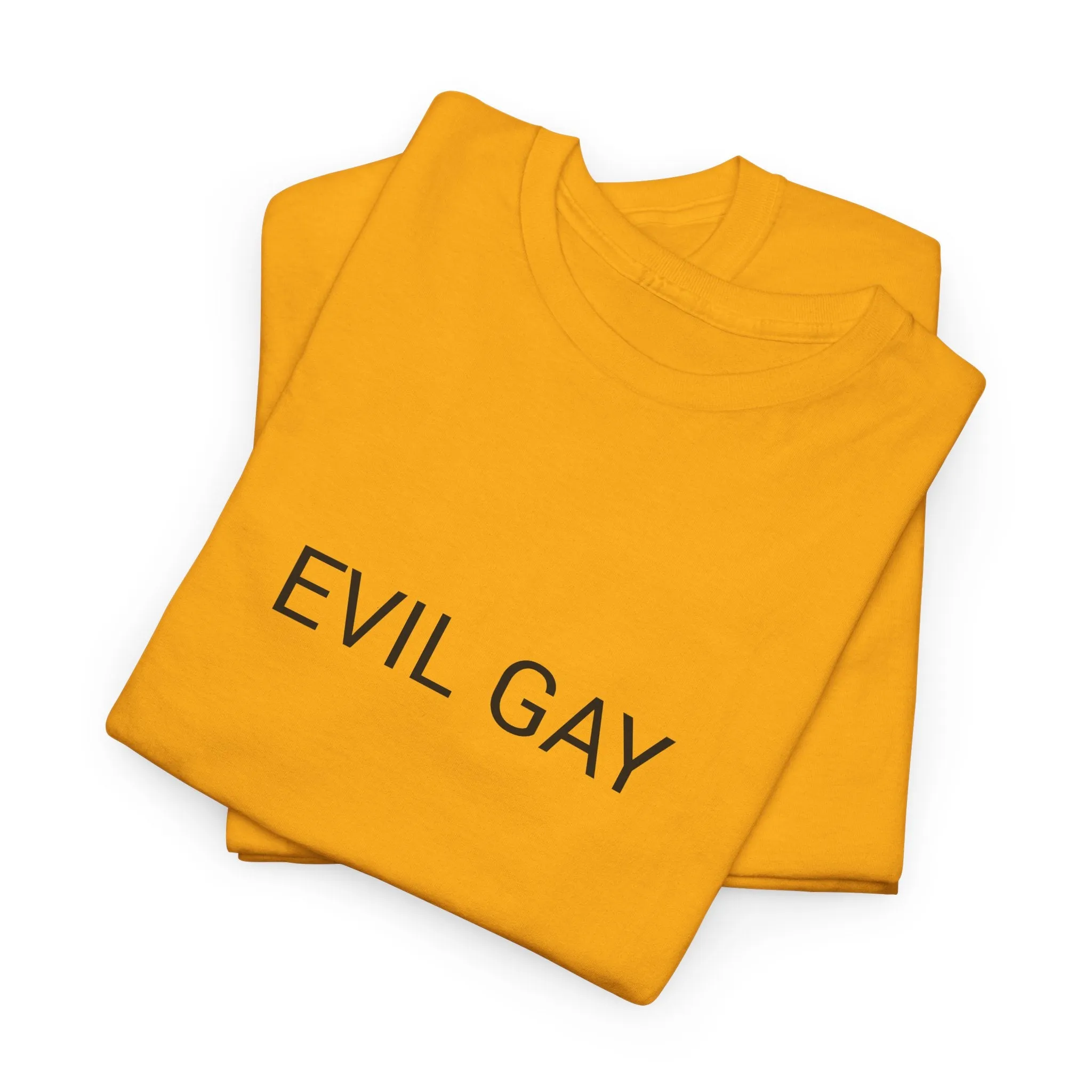 EVIL GAY TEE BY CULTUREEDIT AVAILABLE IN 13 COLORS