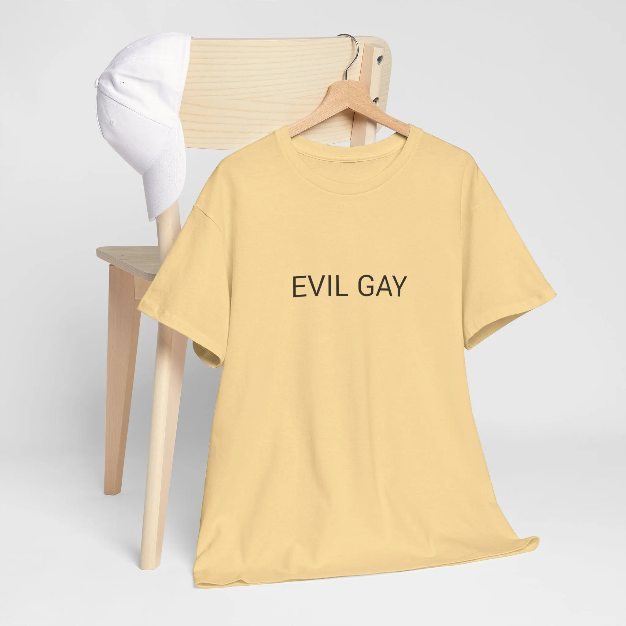 EVIL GAY TEE BY CULTUREEDIT AVAILABLE IN 13 COLORS