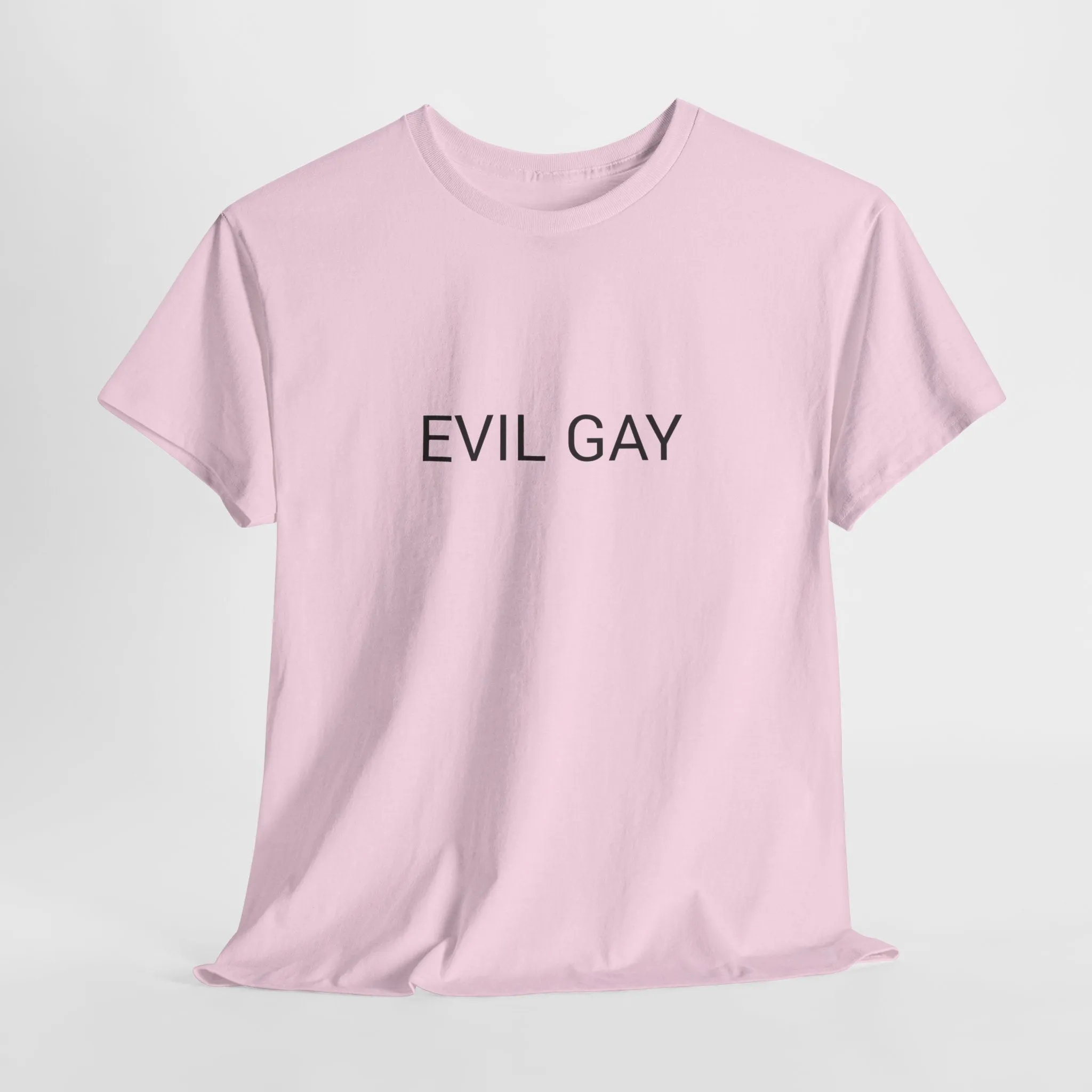 EVIL GAY TEE BY CULTUREEDIT AVAILABLE IN 13 COLORS