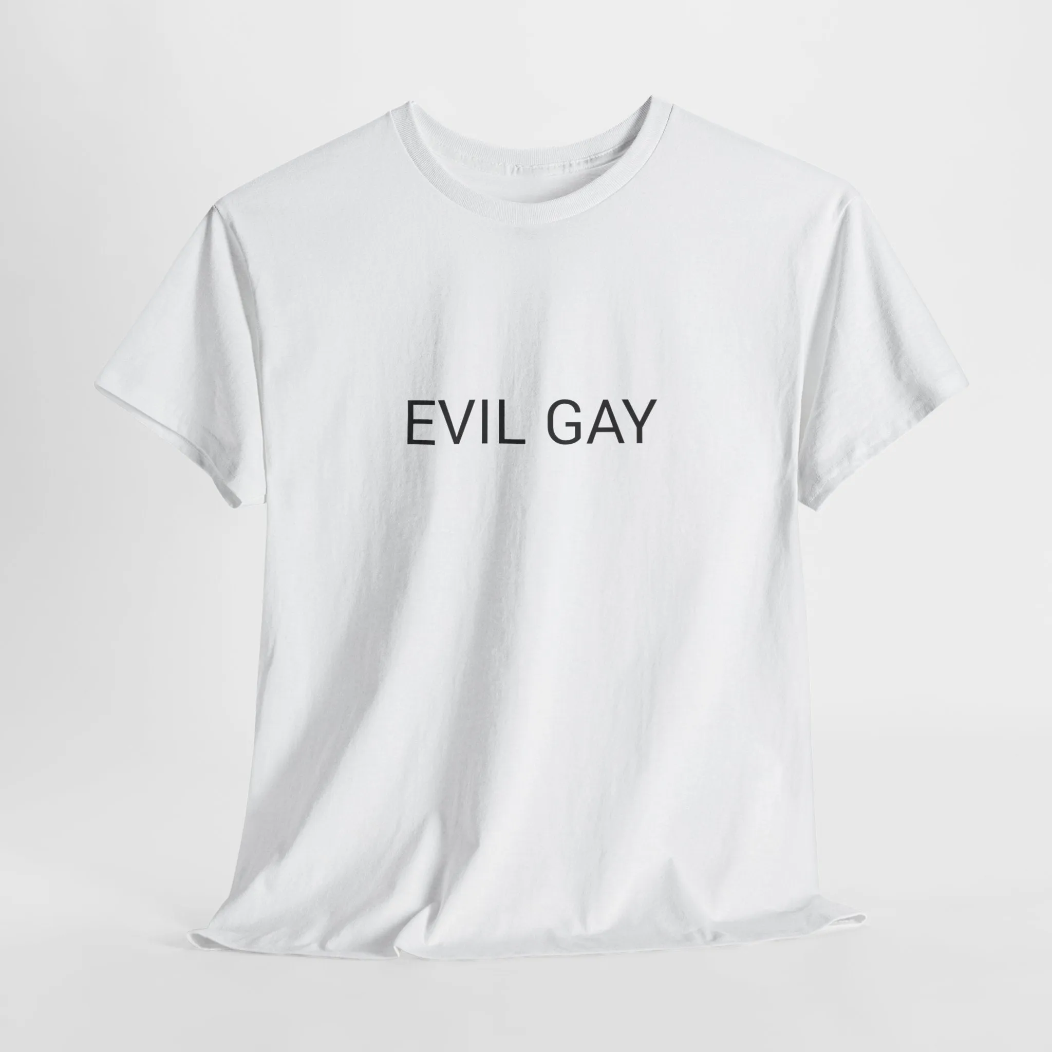 EVIL GAY TEE BY CULTUREEDIT AVAILABLE IN 13 COLORS