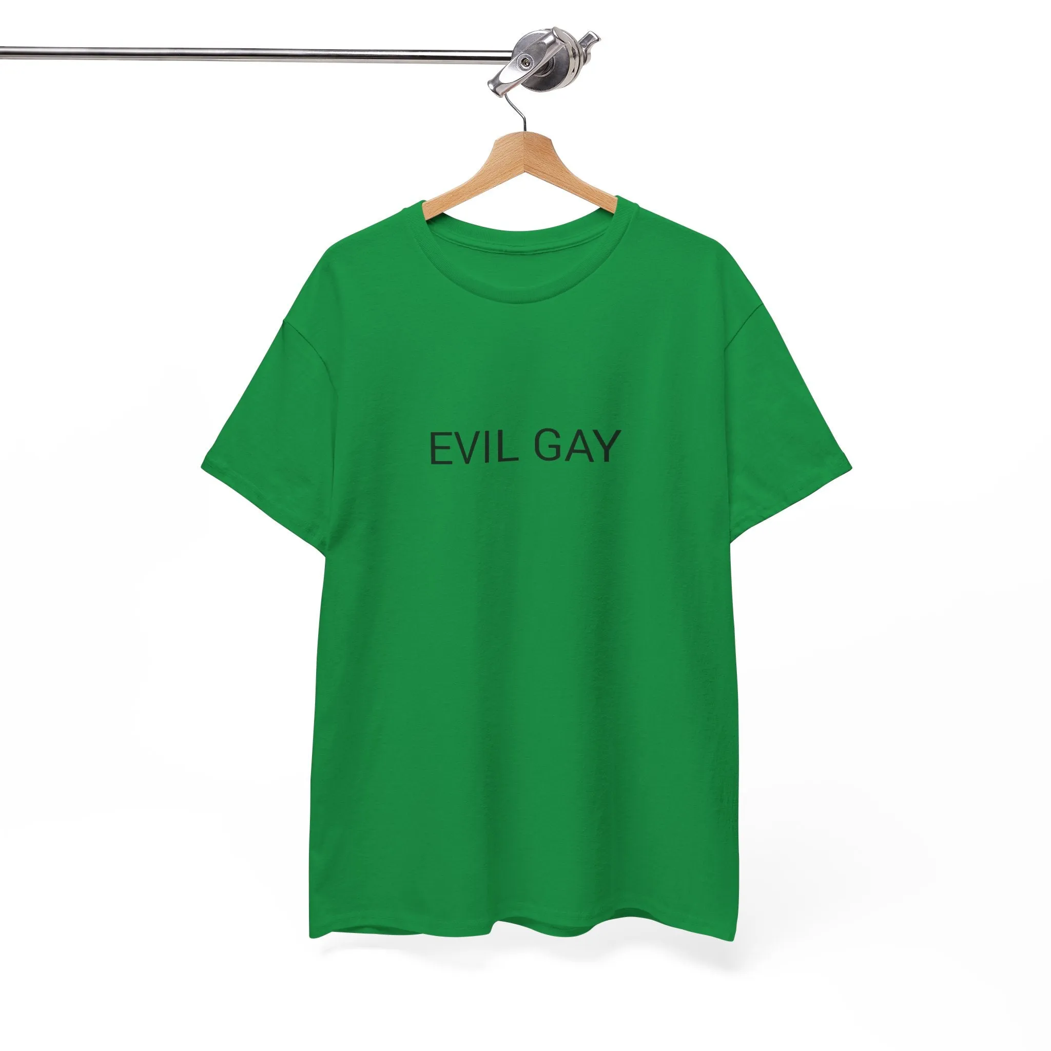 EVIL GAY TEE BY CULTUREEDIT AVAILABLE IN 13 COLORS