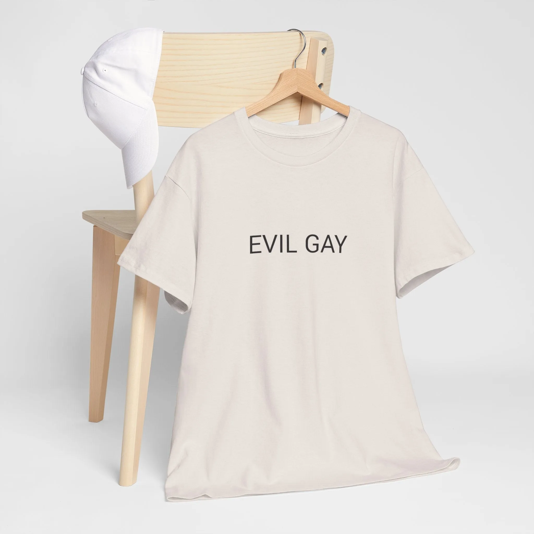 EVIL GAY TEE BY CULTUREEDIT AVAILABLE IN 13 COLORS