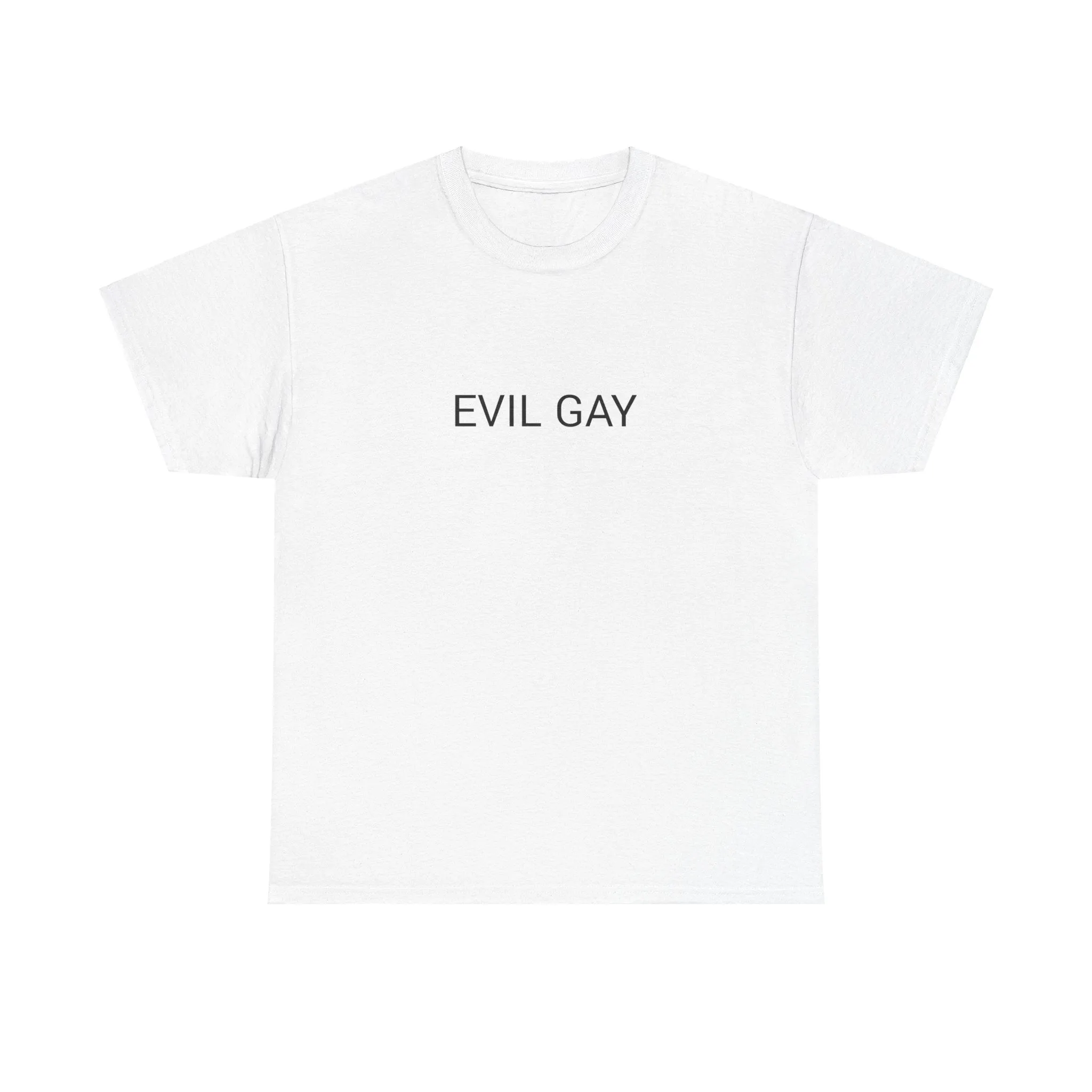 EVIL GAY TEE BY CULTUREEDIT AVAILABLE IN 13 COLORS