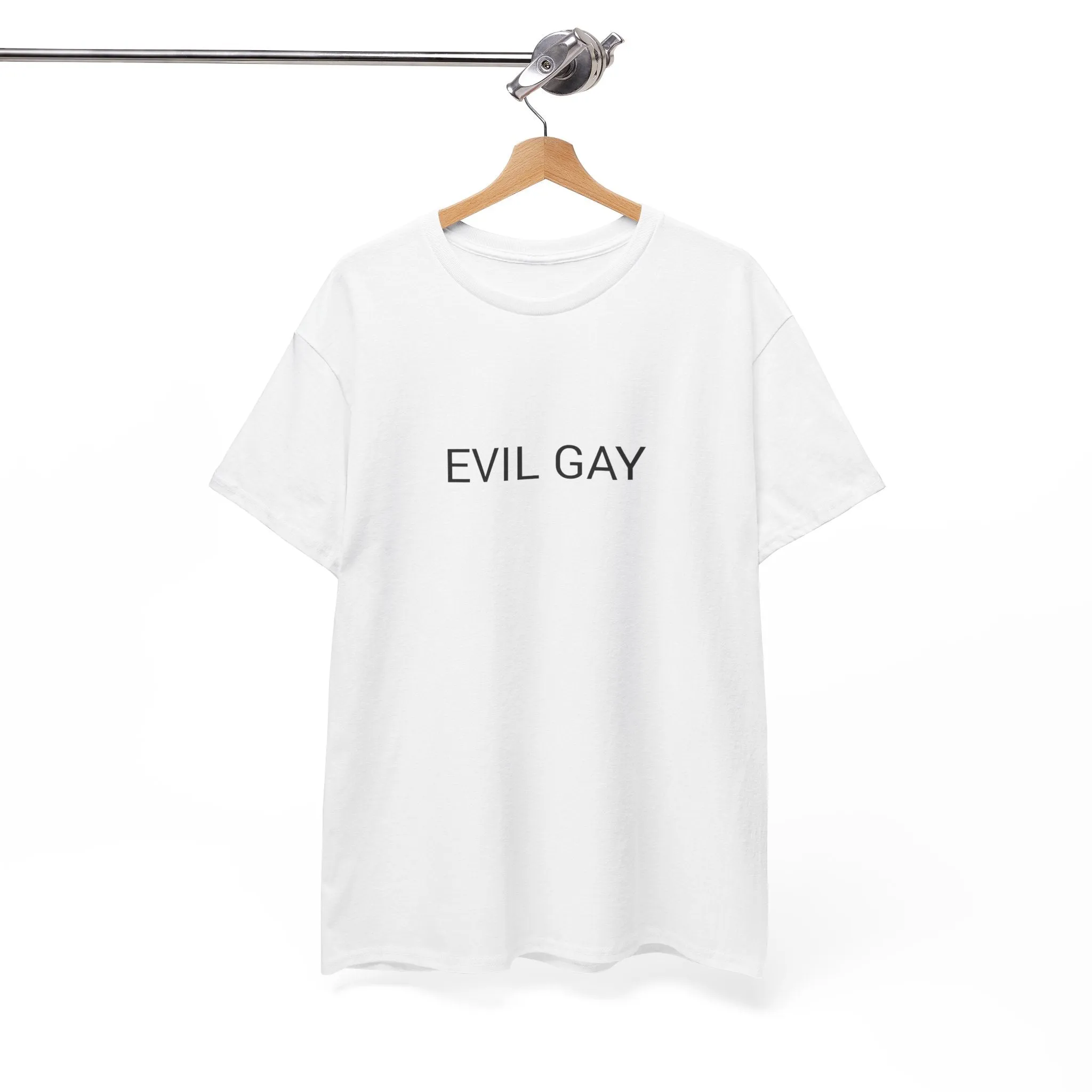 EVIL GAY TEE BY CULTUREEDIT AVAILABLE IN 13 COLORS