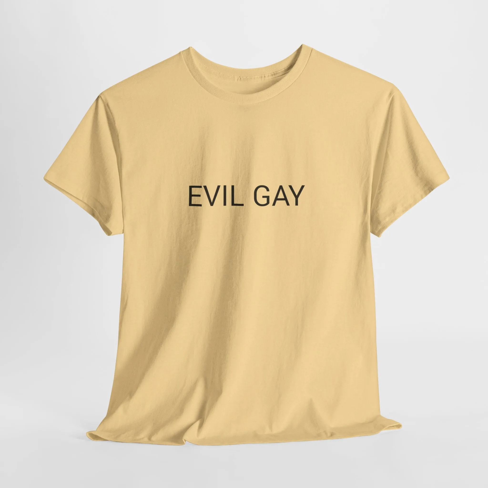 EVIL GAY TEE BY CULTUREEDIT AVAILABLE IN 13 COLORS