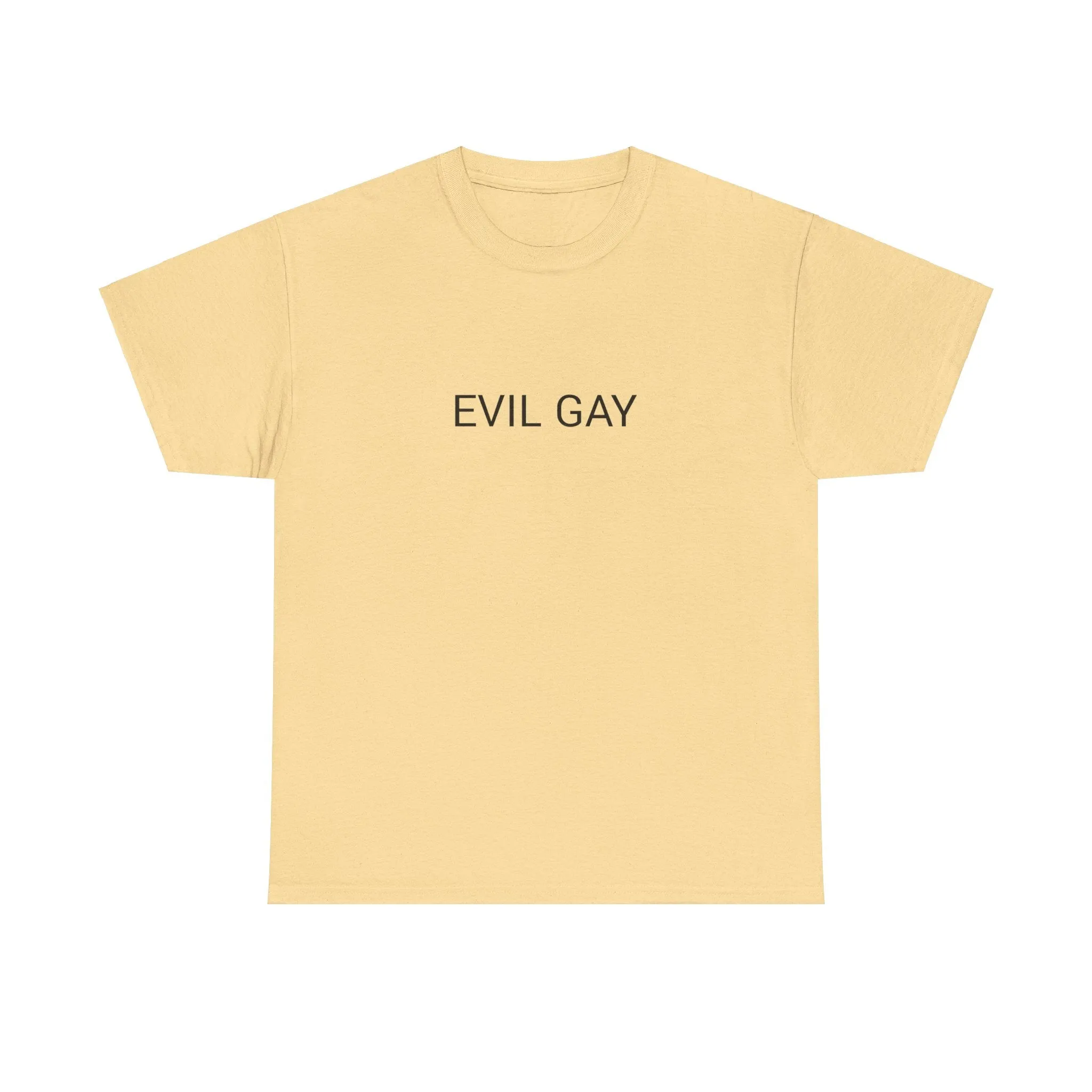 EVIL GAY TEE BY CULTUREEDIT AVAILABLE IN 13 COLORS