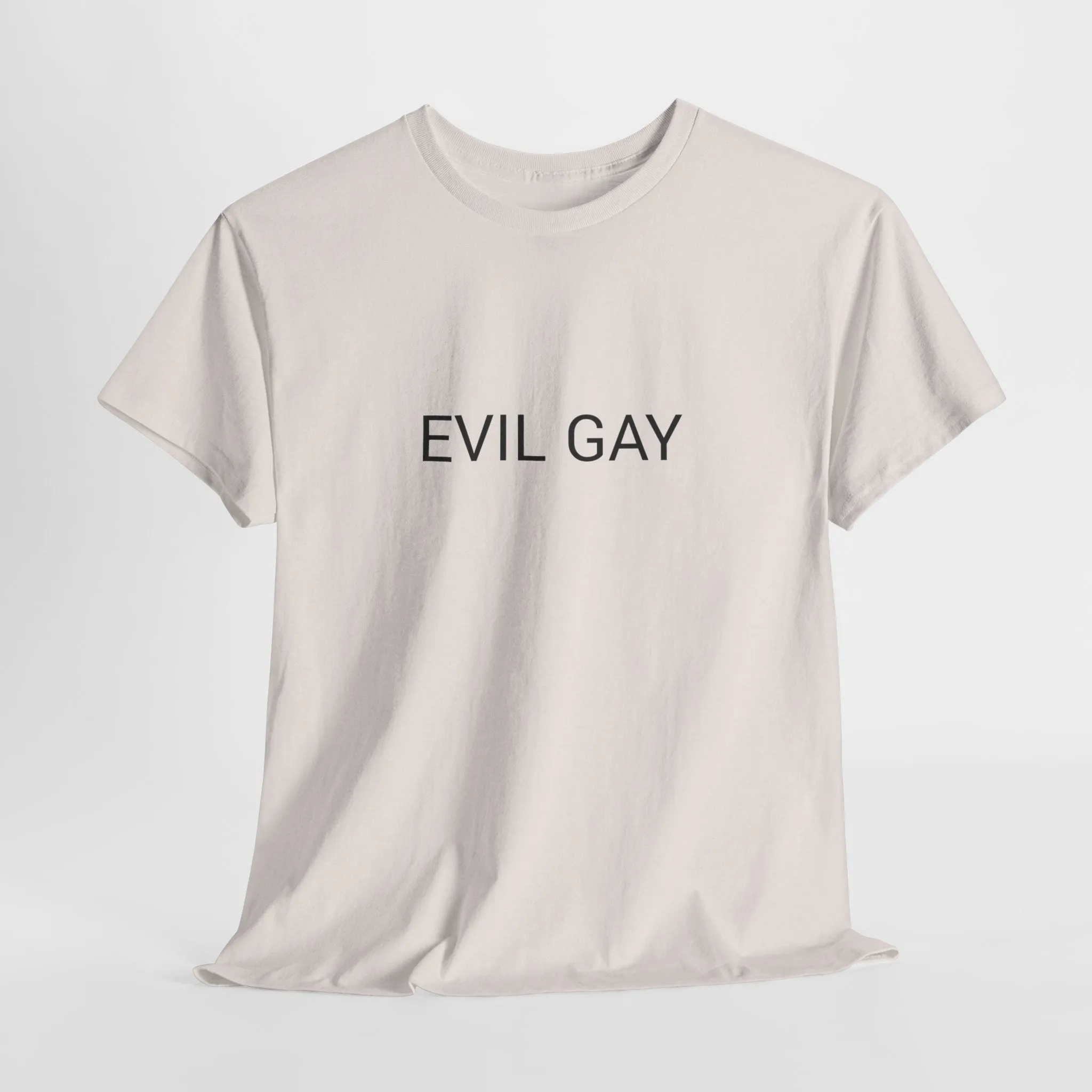 EVIL GAY TEE BY CULTUREEDIT AVAILABLE IN 13 COLORS