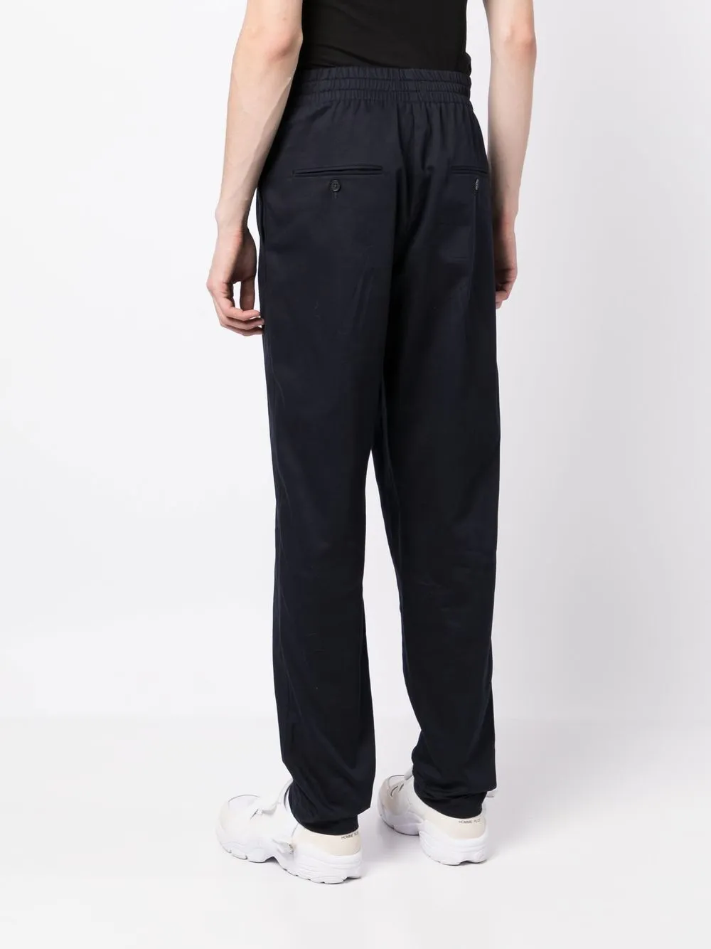 Four-Pocket Cotton Straight Pants