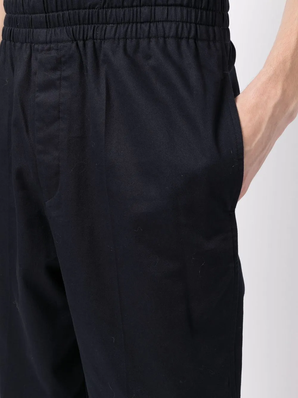 Four-Pocket Cotton Straight Pants