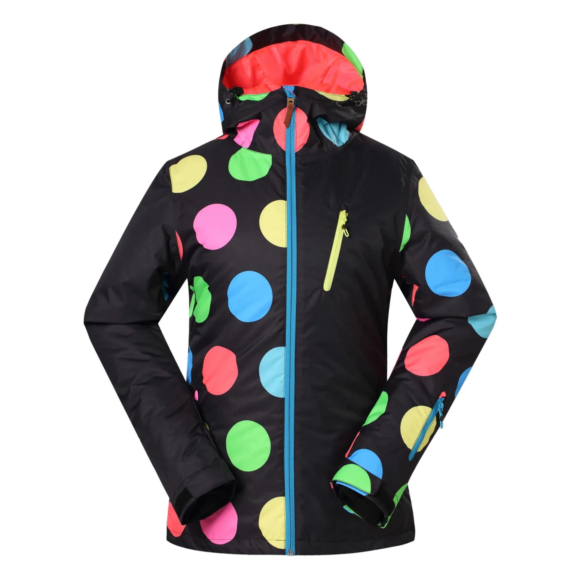 GSOU SNOW Winter Multi Color Snow Jacket