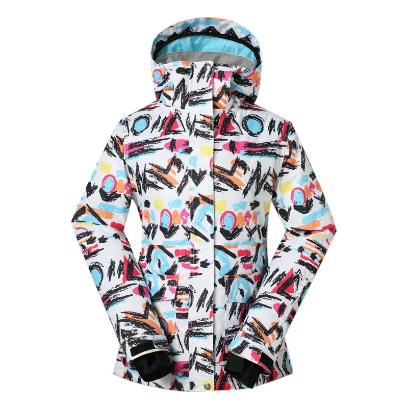 GSOU SNOW Winter Multi Color Snow Jacket