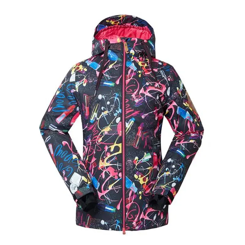 GSOU SNOW Winter Multi Color Snow Jacket