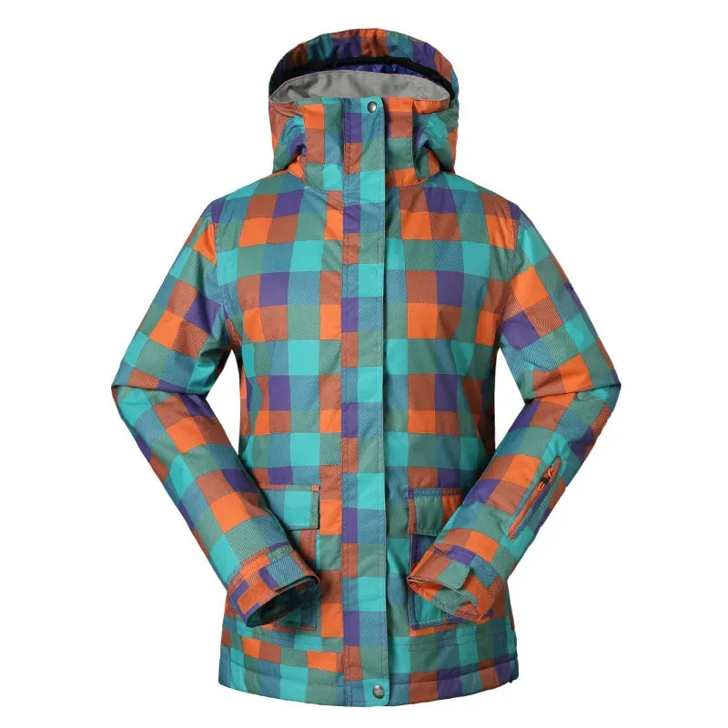 GSOU SNOW Winter Multi Color Snow Jacket