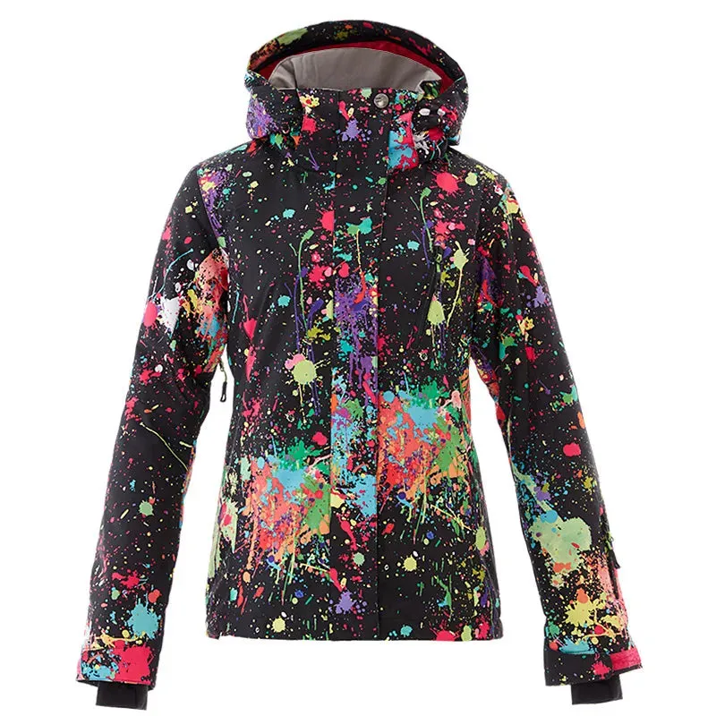 GSOU SNOW Winter Multi Color Snow Jacket