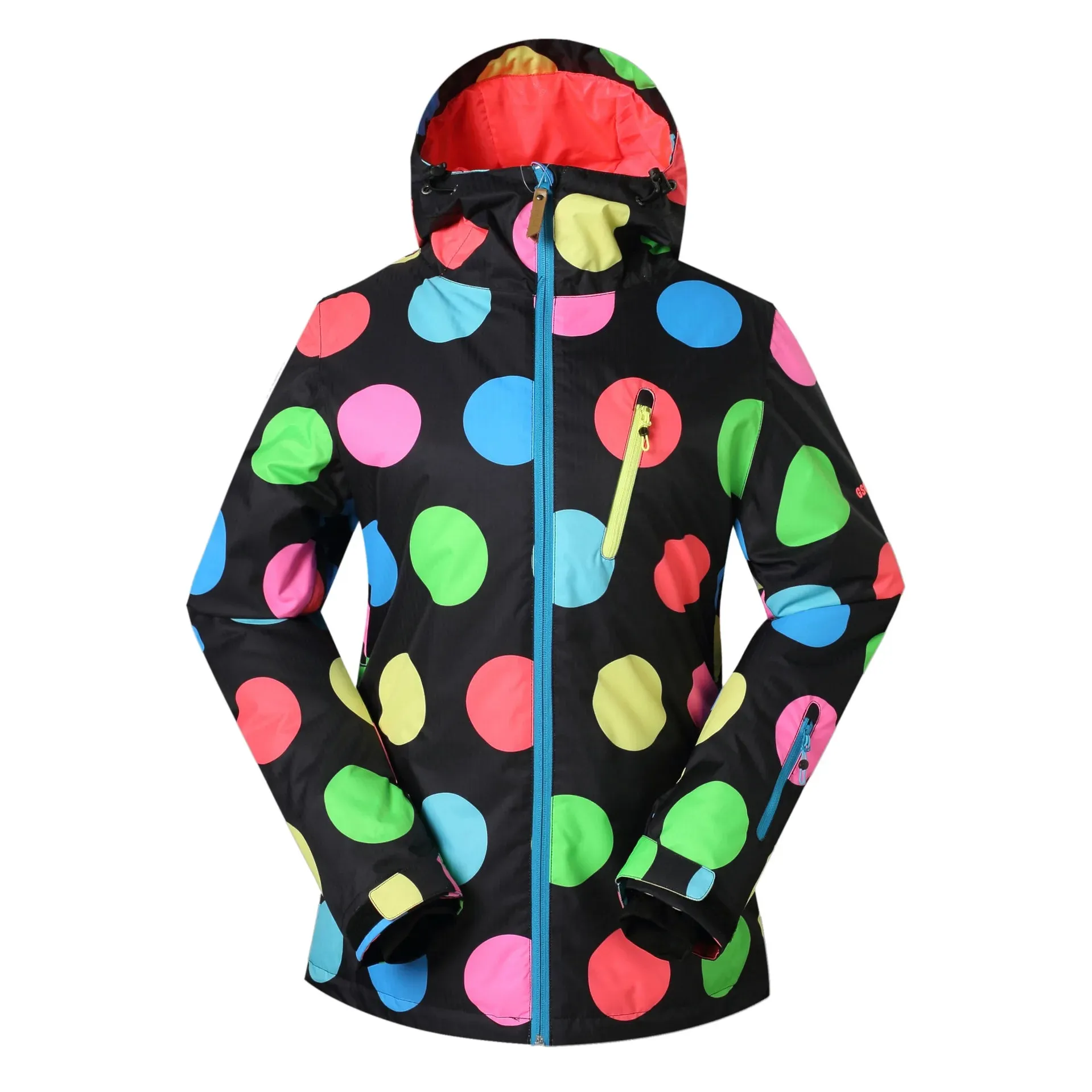 GSOU SNOW Winter Multi Color Snow Jacket