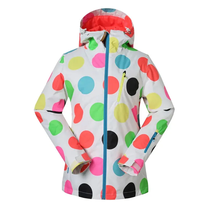 GSOU SNOW Winter Multi Color Snow Jacket