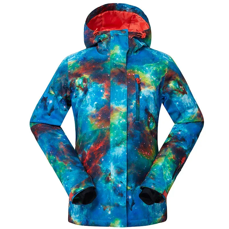 GSOU SNOW Winter Multi Color Snow Jacket