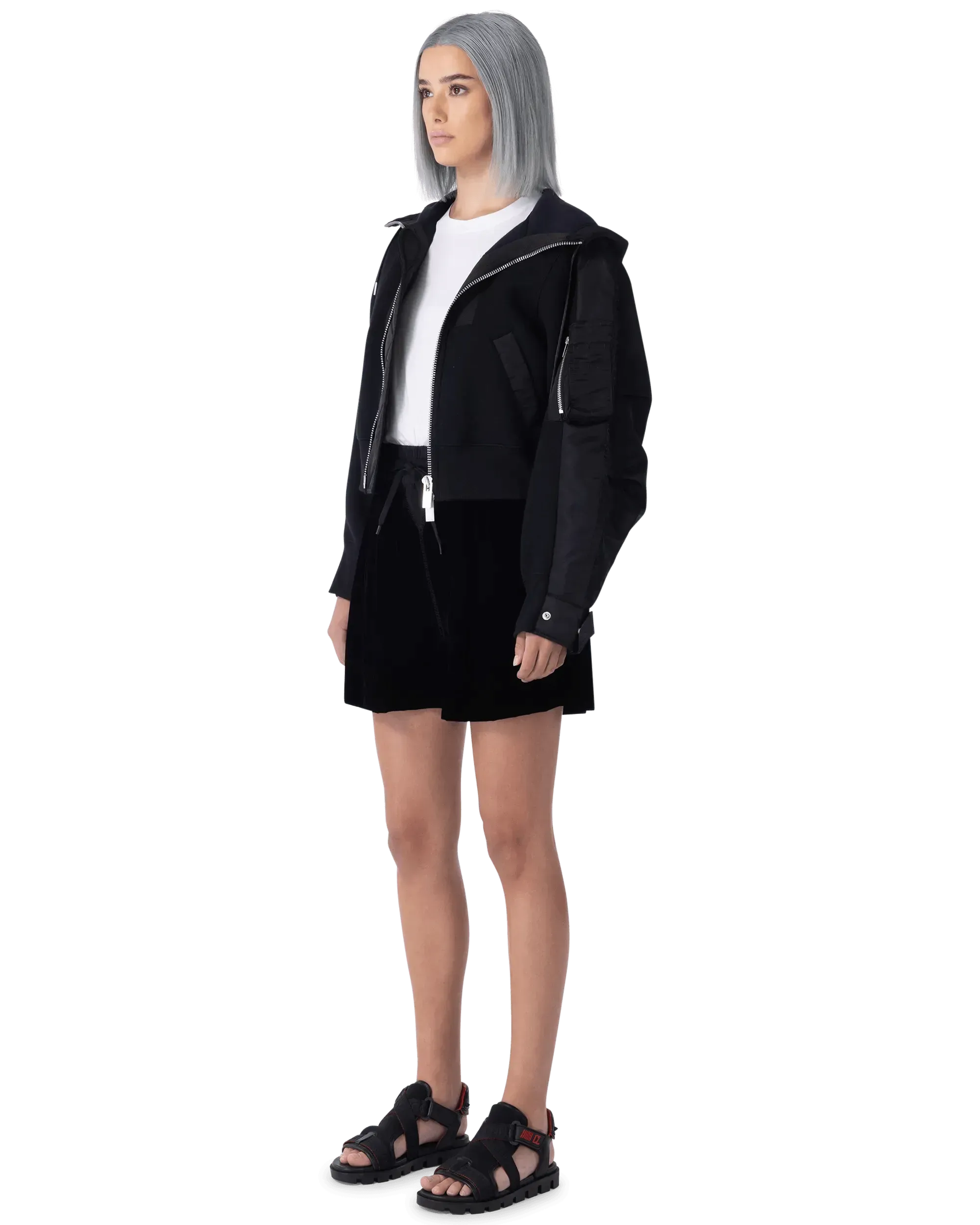 Hooded Zipup Jacket